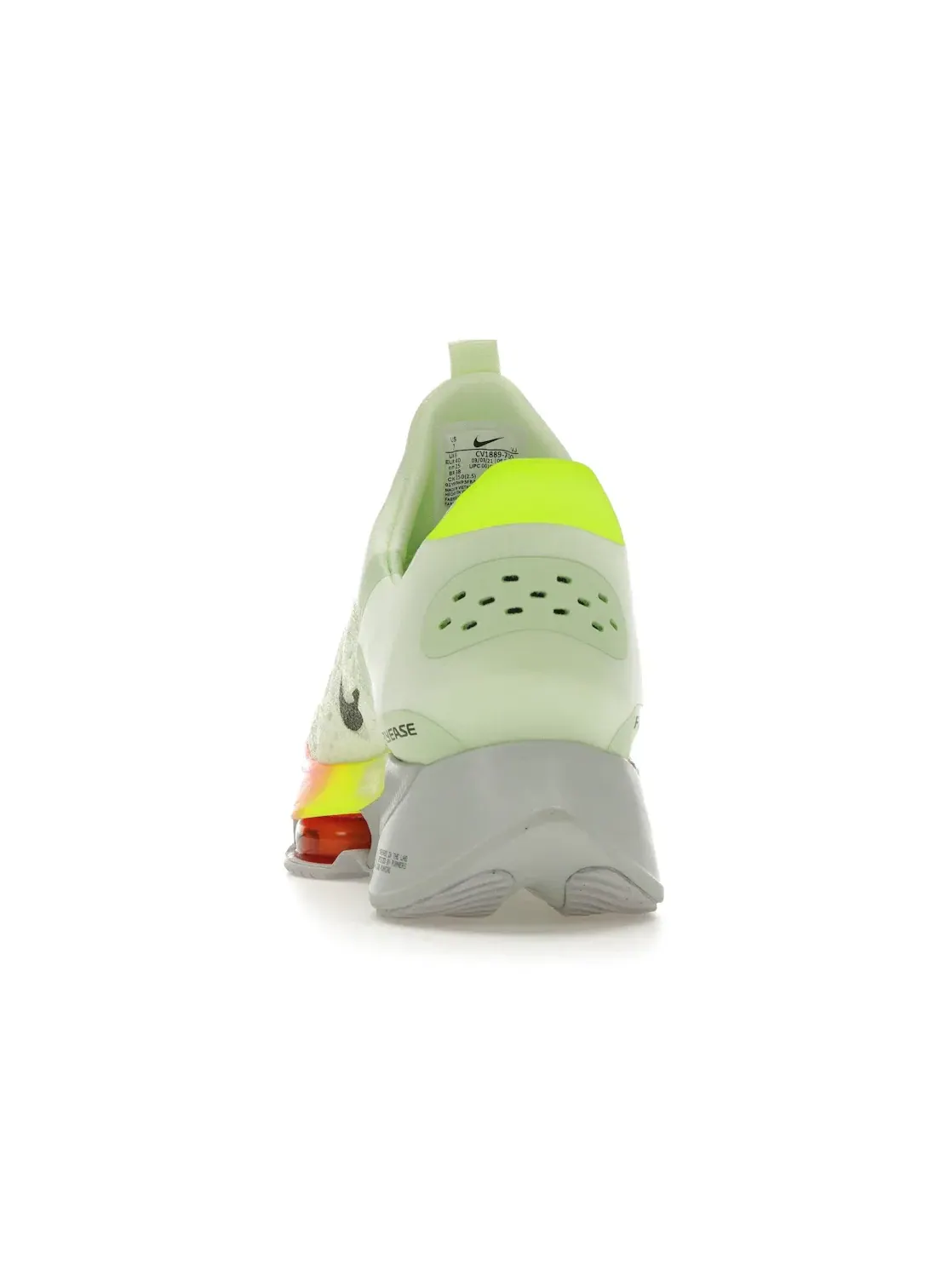 Мужские кроссовки для бега Nike Air Zoom Tempo Next% FlyEase Nike — изображение 4 из 4, оранжевый//черный