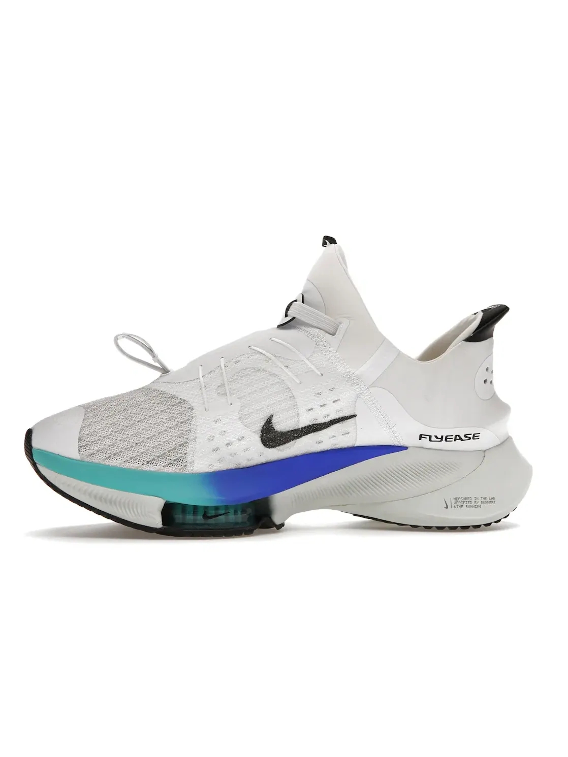 Мужские кроссовки для бега Nike Air Zoom Tempo Next% FlyEase — изображение 3 из 4, белый