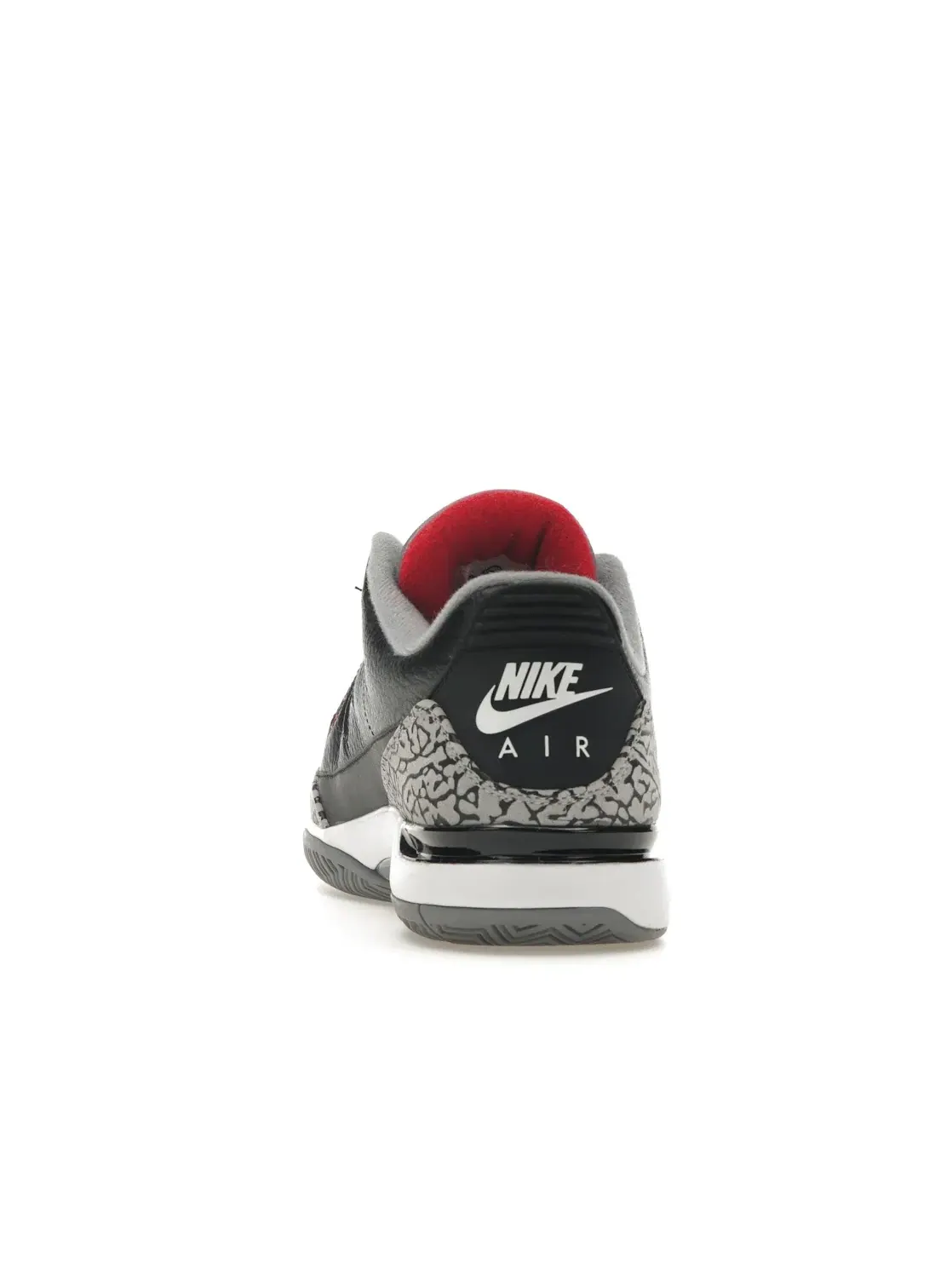 Мужские кроссовки с принтом Nike Zoom Vapor AJ3 Nike — изображение 4 из 4, черный/серый-белый