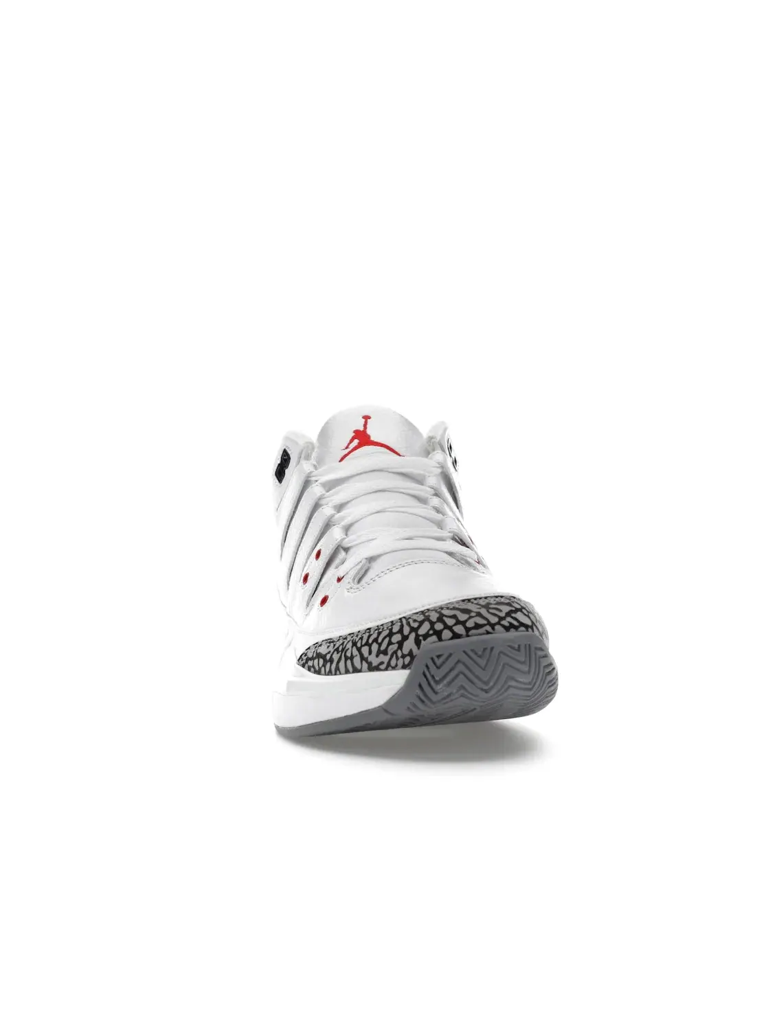 Мужские кроссовки для бега Nike Zoom Vapor AJ3 — изображение 2 из 4, белый/красный-серый
