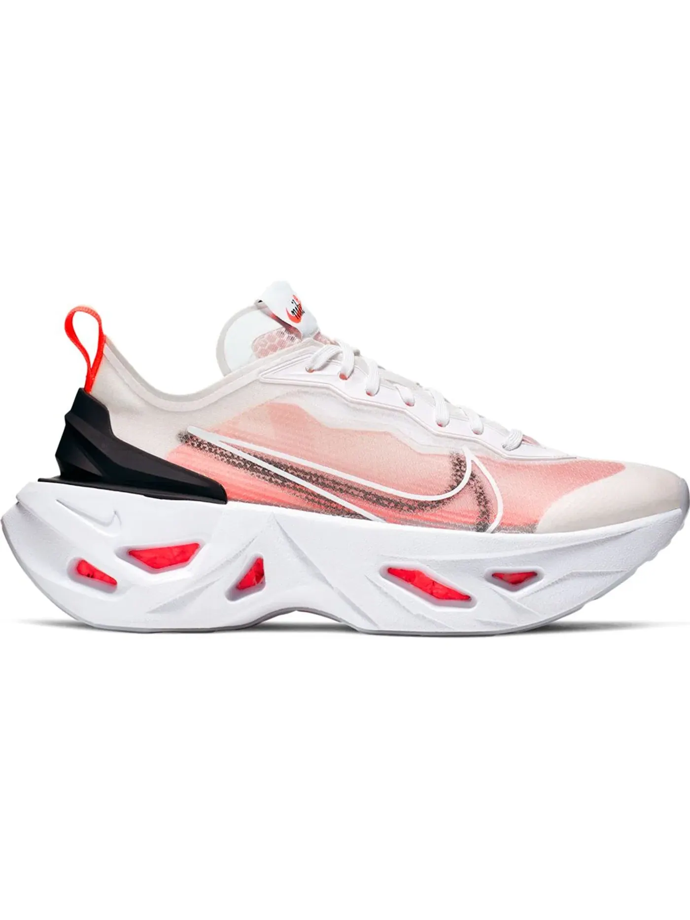 Женские кроссовки Lifestyle с массивной подошвой Nike Zoom X Vista Grind — изображение 1 из 1, белый/яркий-черный