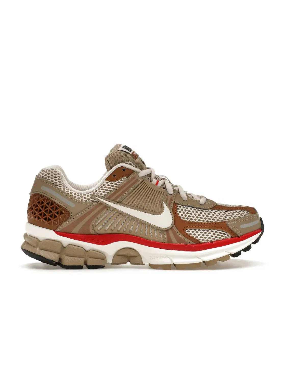 Женские кроссовки Lifestyle Nike Zoom Vomero 5 — изображение 1 из 4, хаки//красный