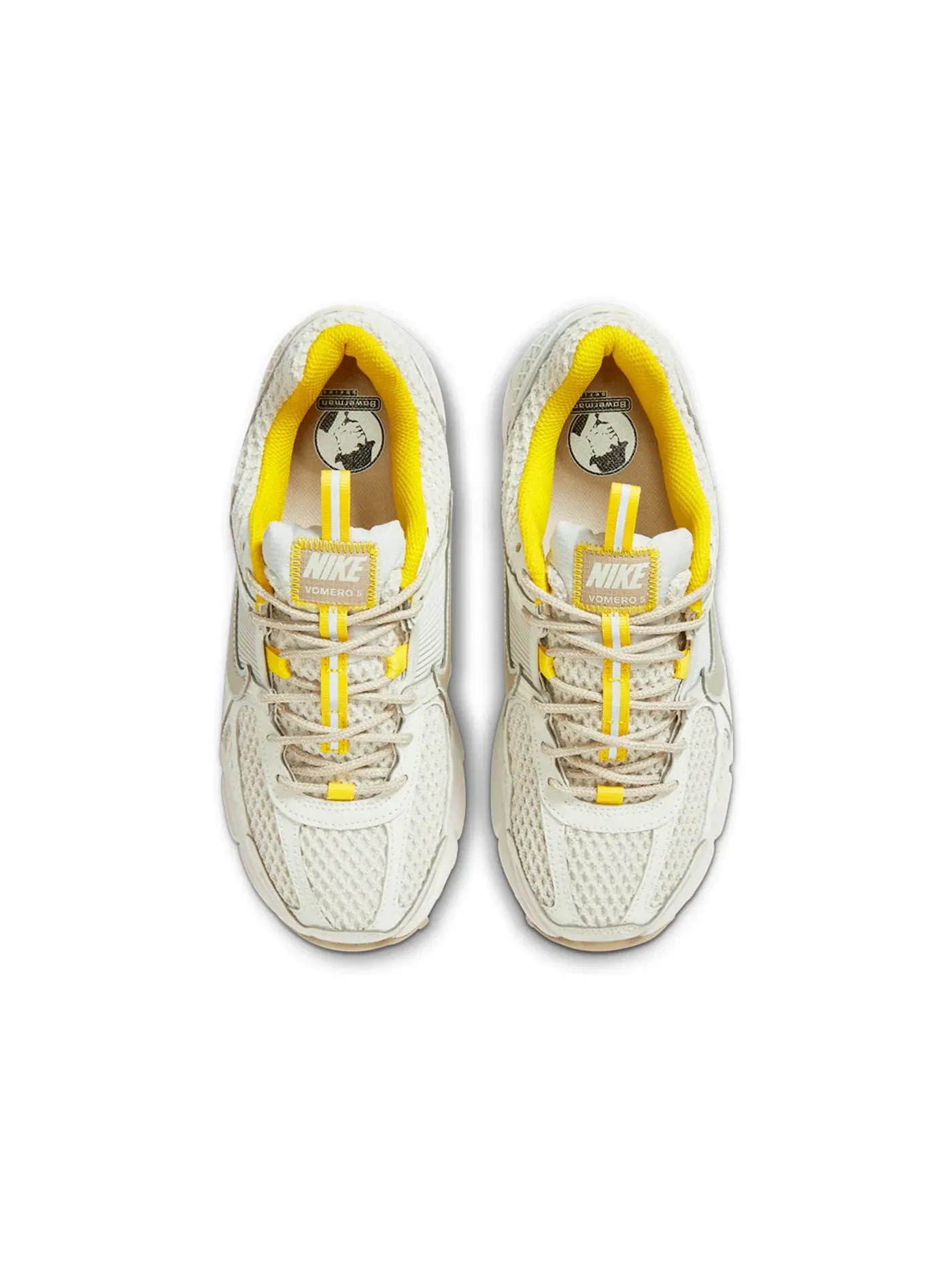 Женские кроссовки Lifestyle Nike Zoom Vomero 5 — изображение 3 из 3, светлый желтый