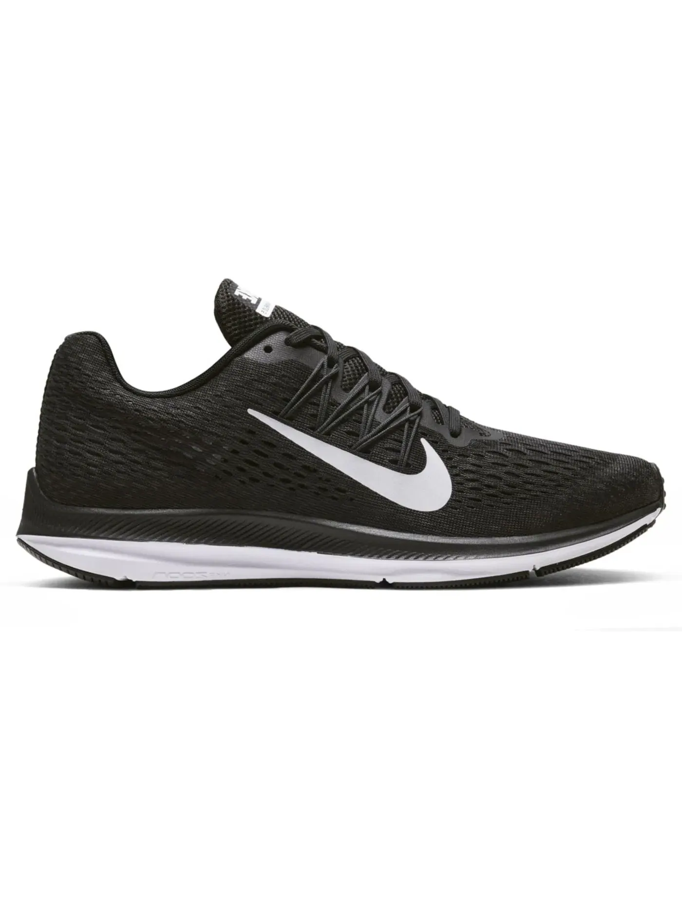 Женские кроссовки для повседневной носки Nike Zoom Winflo 5 Nike — изображение 1 из 1, черный//белый