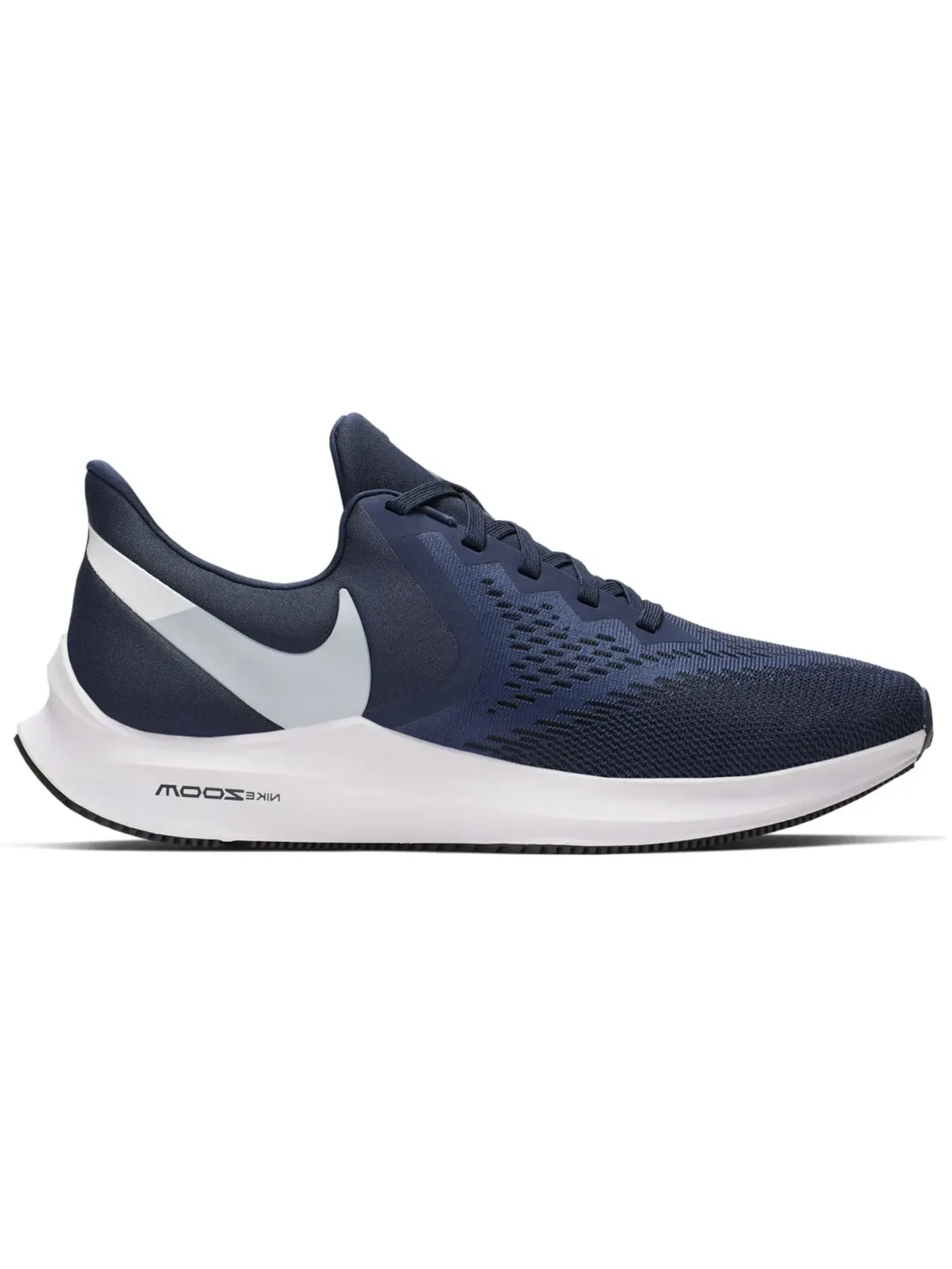 Мужские кроссовки Lifestyle Nike Zoom Winflo 6 — изображение 1 из 1, темно-синий/платиновый