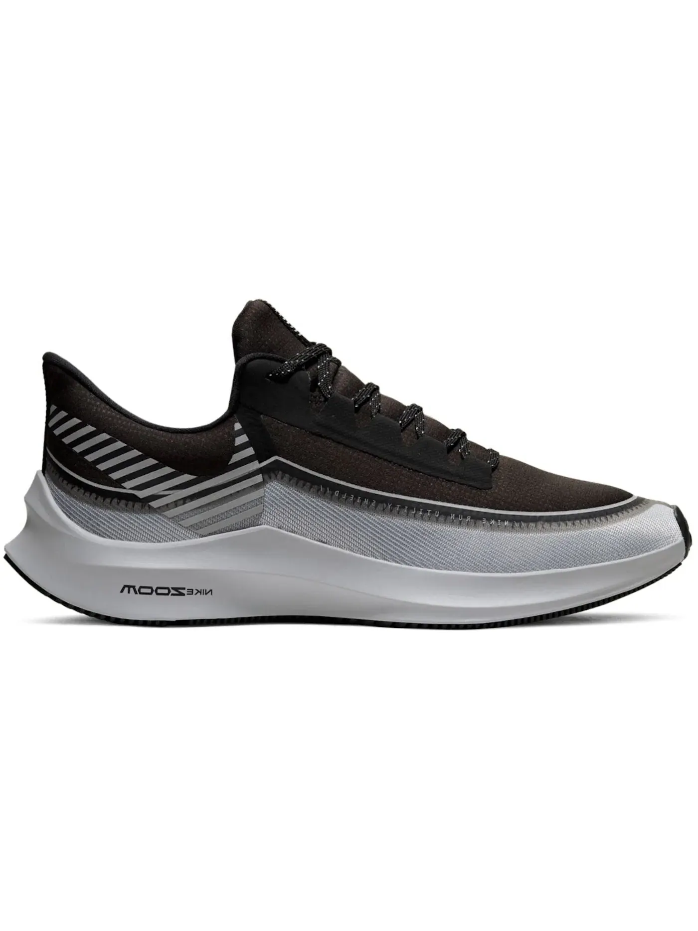 Мужские кроссовки с технологией Zoom Air Nike Zoom Winflo 6 Shield — изображение 1 из 1, черный/серебристый/серый