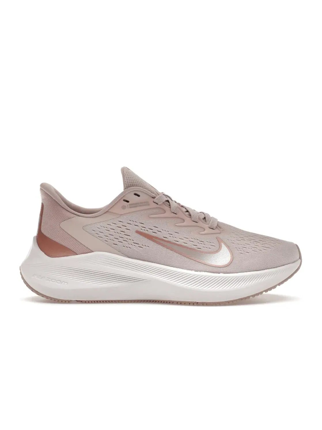 Женские кроссовки Lifestyle Nike Zoom Winflo 7 — изображение 1 из 4, розовый/металлик красный