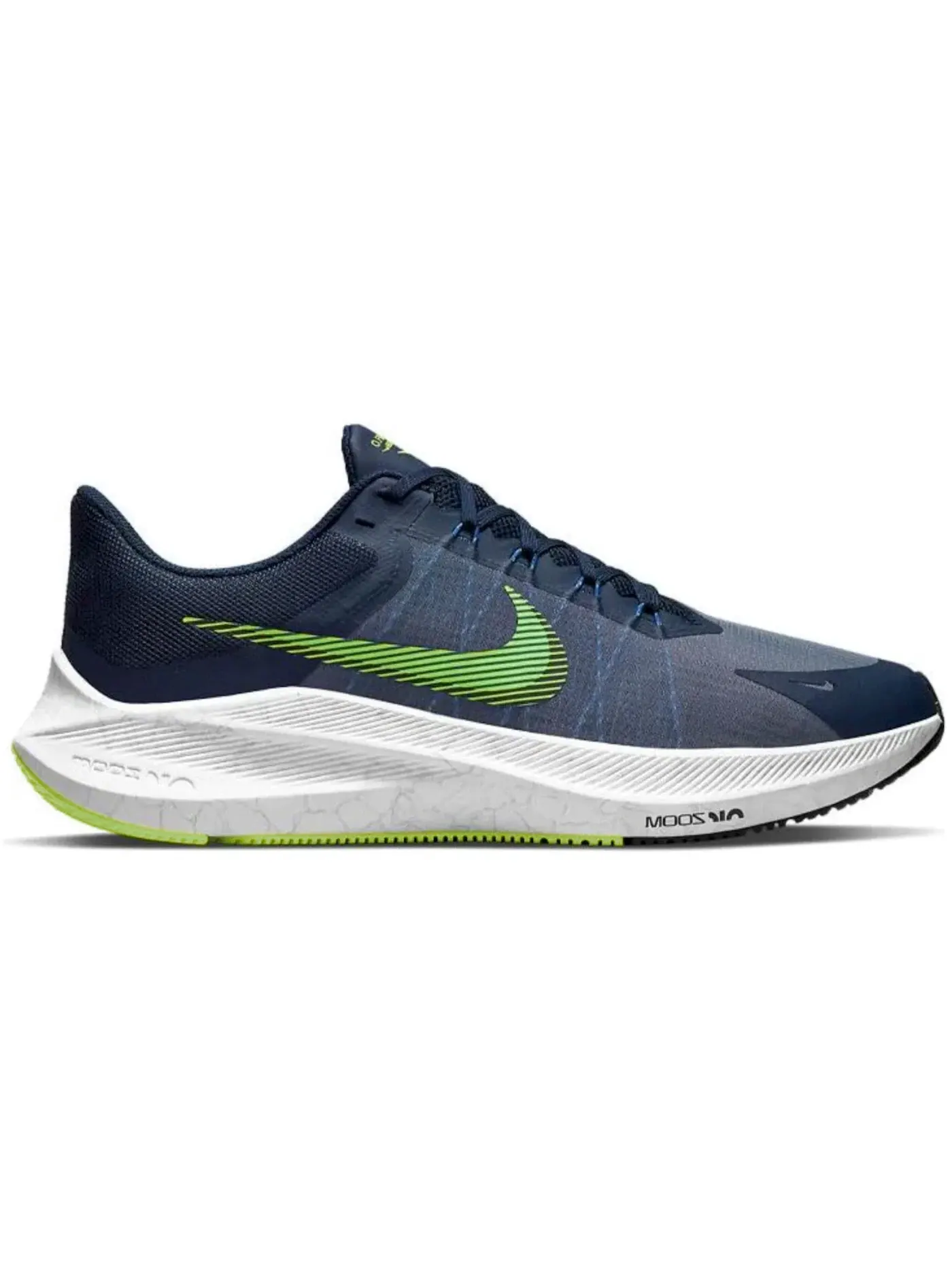 Мужские кроссовки Lifestyle Nike Zoom Winflo 8 — изображение 1 из 1, темно-синий/белый