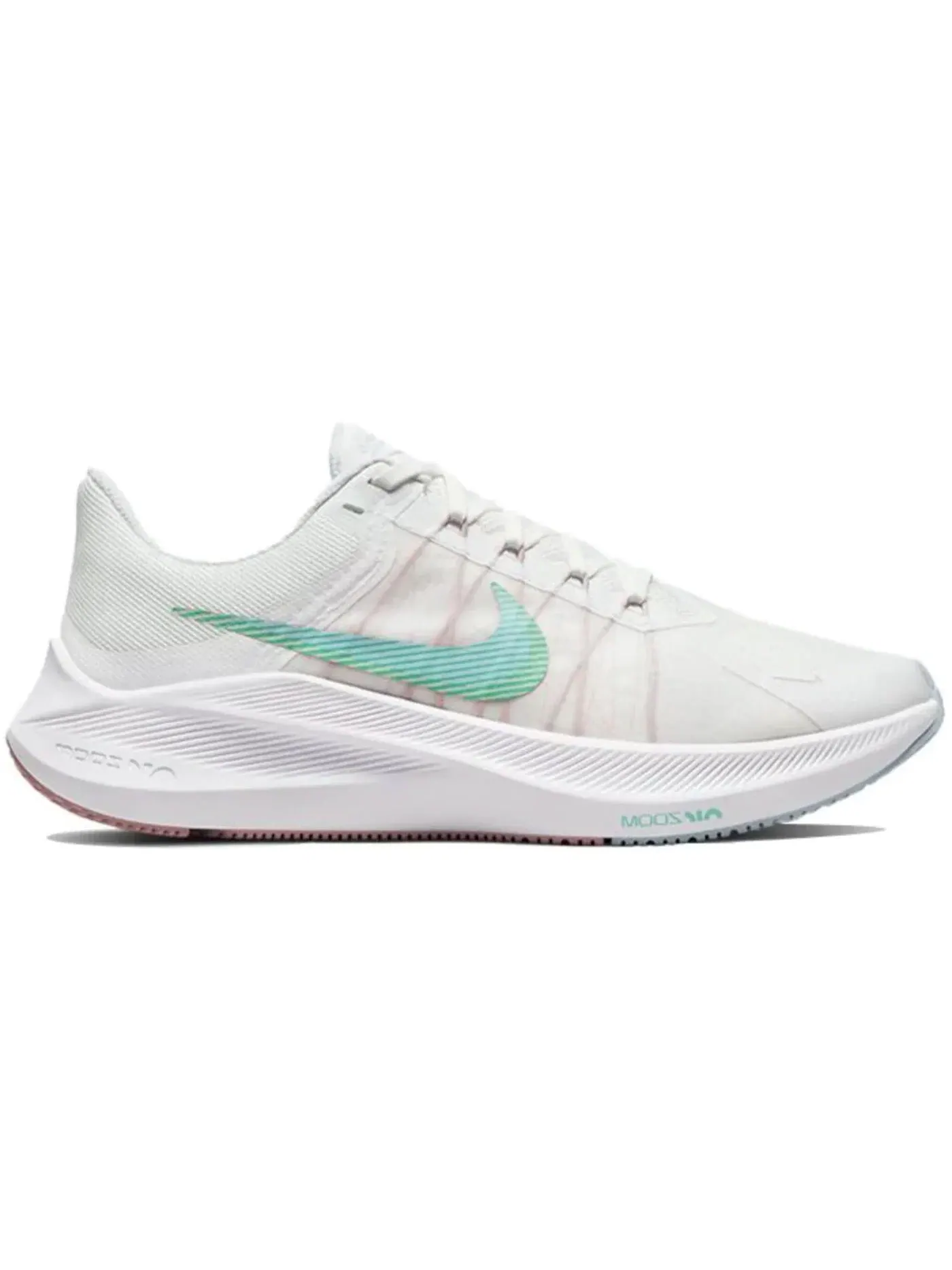Женские кроссовки для бега Nike Zoom Winflo 8 — изображение 1 из 1, белый//серый