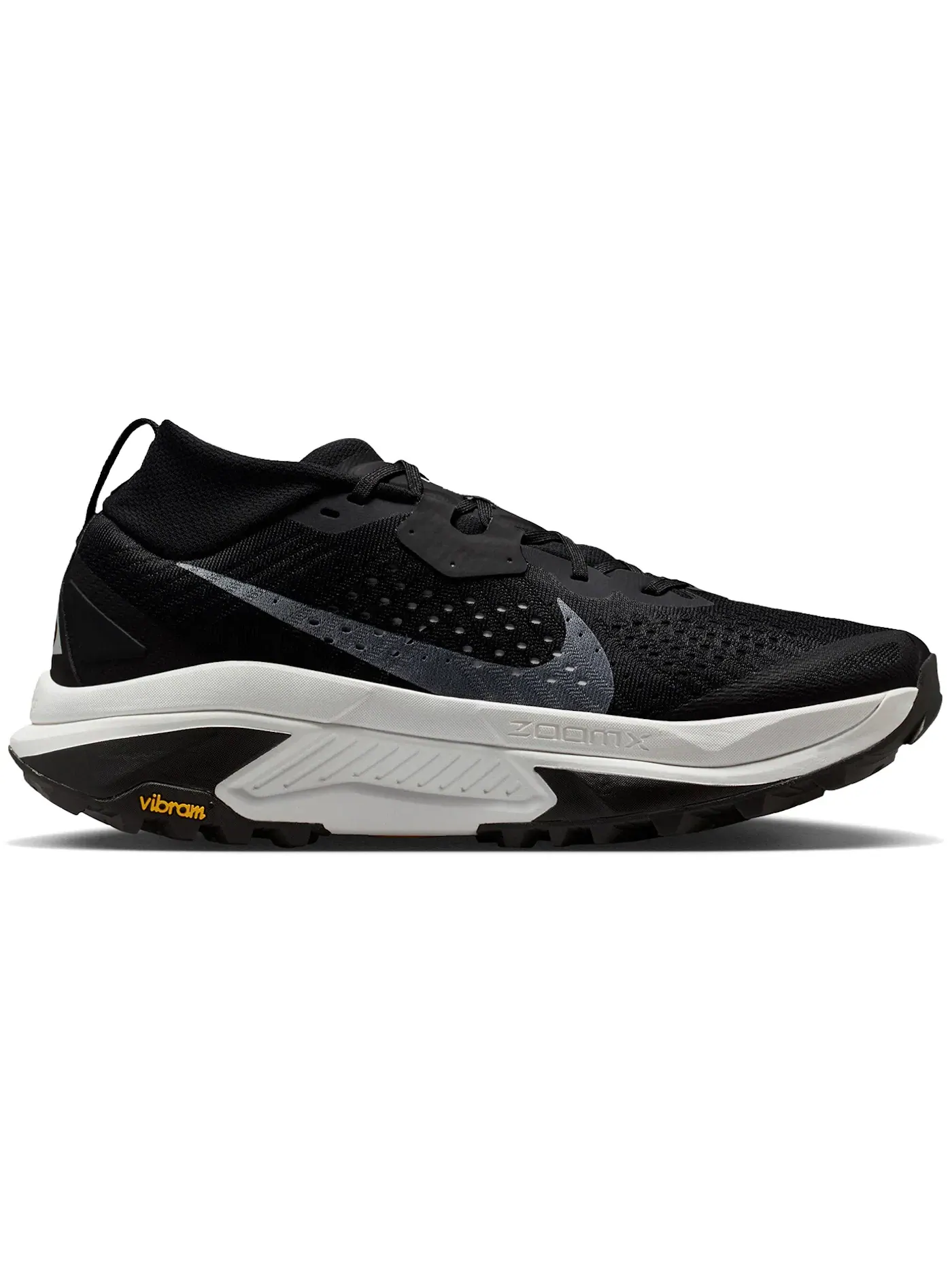 Мужские кроссовки беговые Nike ZoomX ACG Zegama Nike — изображение 1 из 1, черный/оранжевый//белый