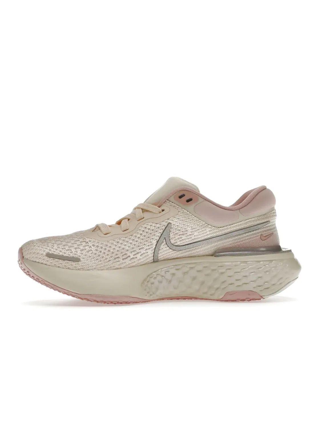 Женские кроссовки для бега Nike ZoomX Invincible — изображение 3 из 4, розовый серебристый