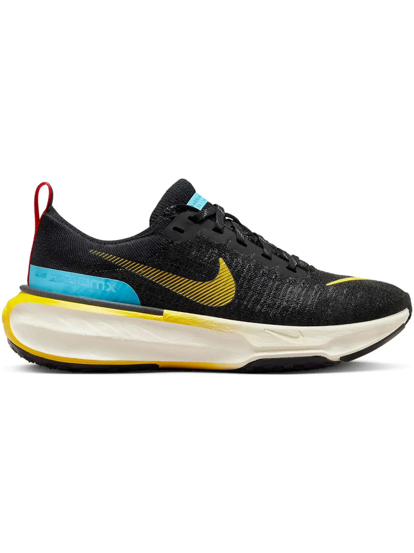 Женские кроссовки для бега с амортизацией Nike ZoomX Invincible Run 3 Nike — изображение 1 из 3, черный//синий/белый