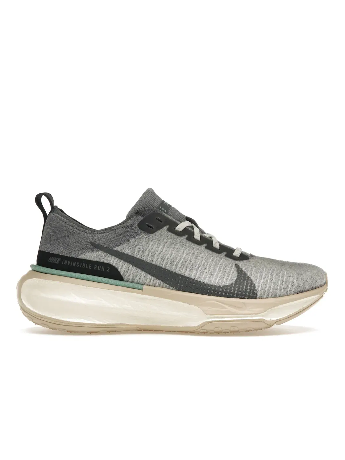 Мужские кроссовки для бега с амортизацией Nike ZoomX Invincible Run 3 — изображение 1 из 4, серый//серый/черный
