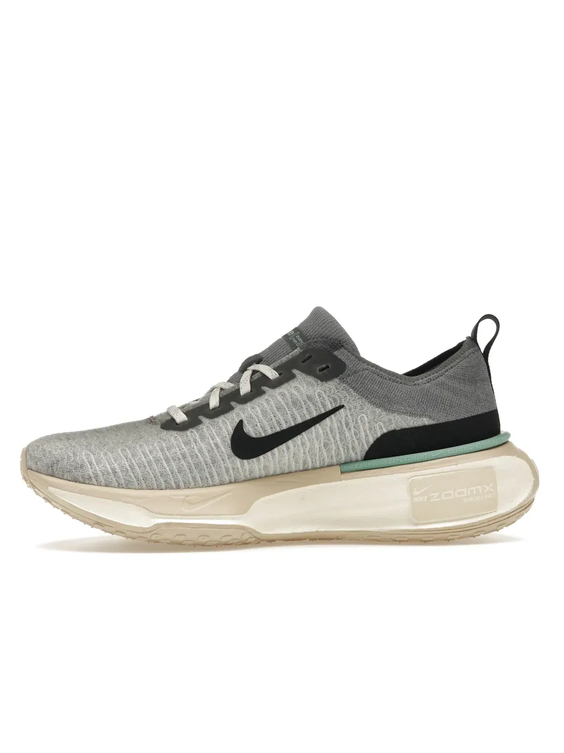 Мужские кроссовки для бега с амортизацией Nike ZoomX Invincible Run 3 — изображение 3 из 4, серый//серый/черный