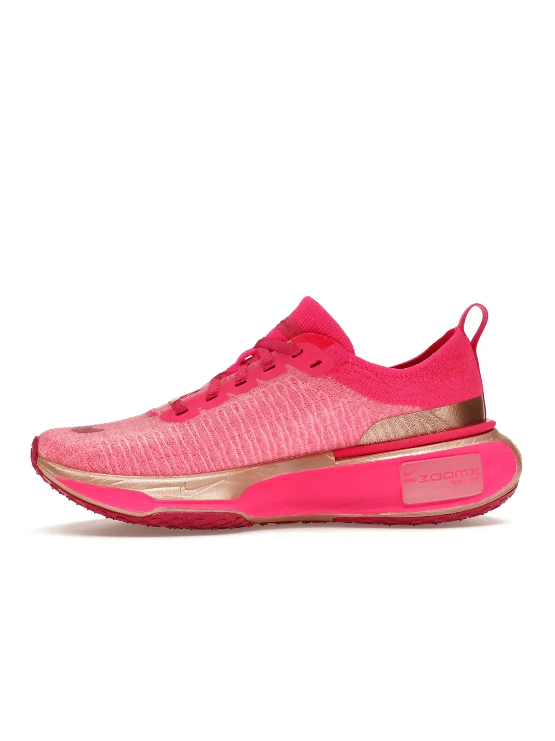 Женские кроссовки для бега с амортизацией Nike ZoomX Invincible Run 3 — изображение 3 из 4, розовый/розовый/розовый