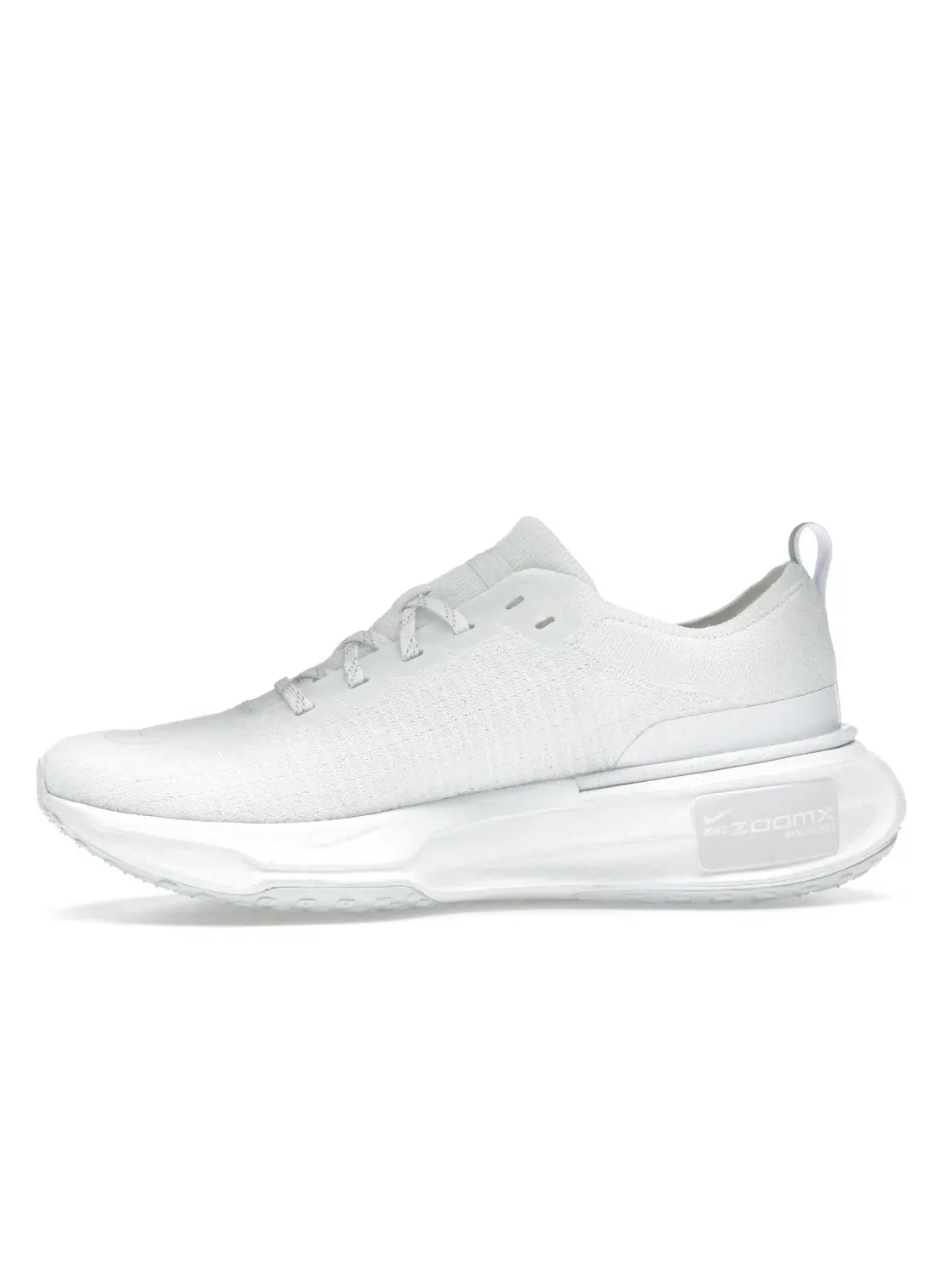 Мужские кроссовки для бега с амортизацией Nike ZoomX Invincible Run 3 — изображение 3 из 4, белый/платиновый/белый