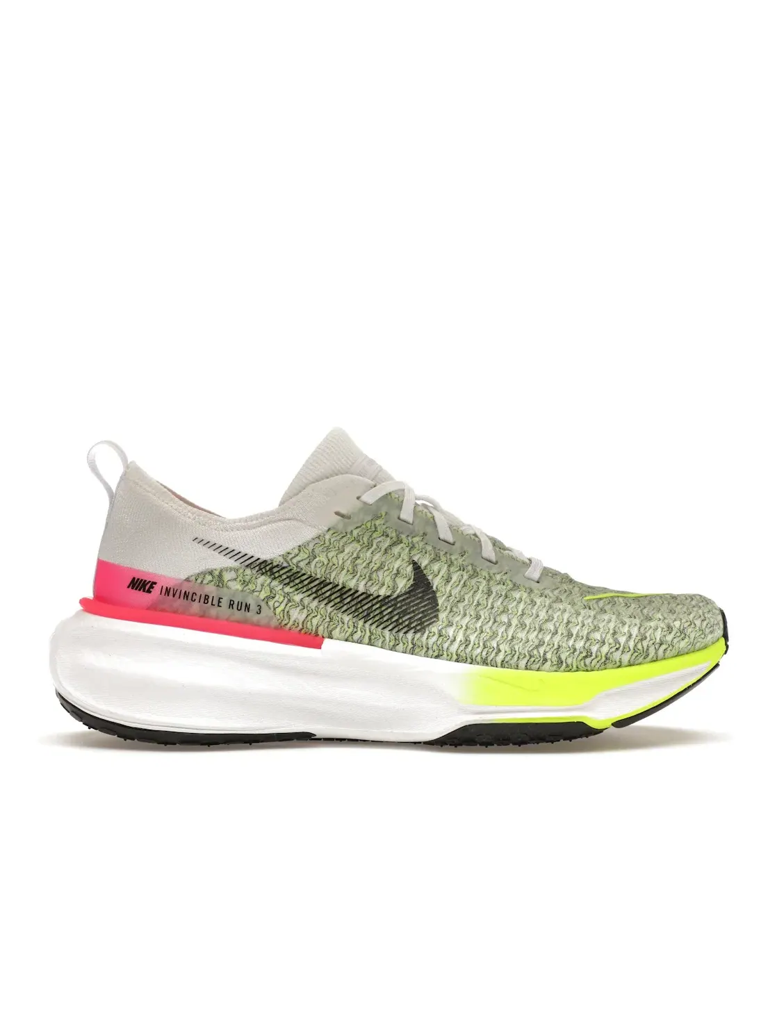 Мужские кроссовки для бега Nike ZoomX Invincible Run 3 Nike — изображение 1 из 4, белый//розовый/черный