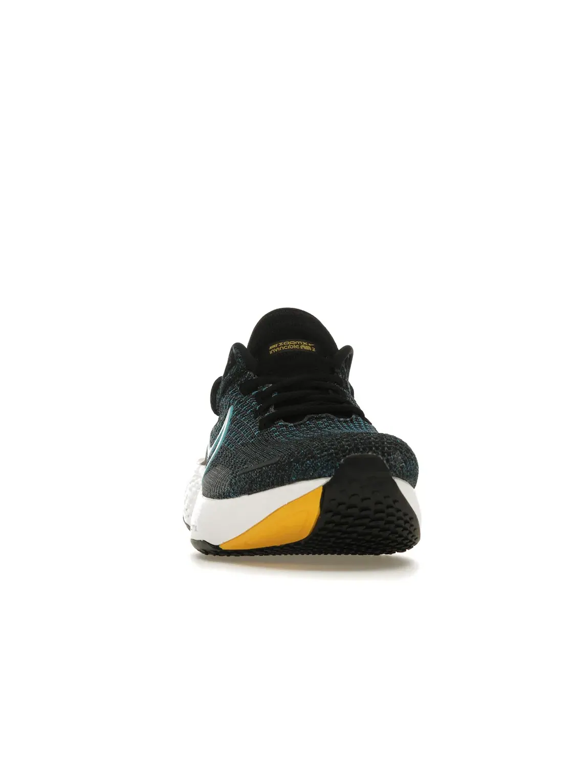 Мужские кроссовки для бега с амортизацией Nike ZoomX Invincible Run Flyknit 2 — изображение 2 из 4, черный/синий/синий/белый