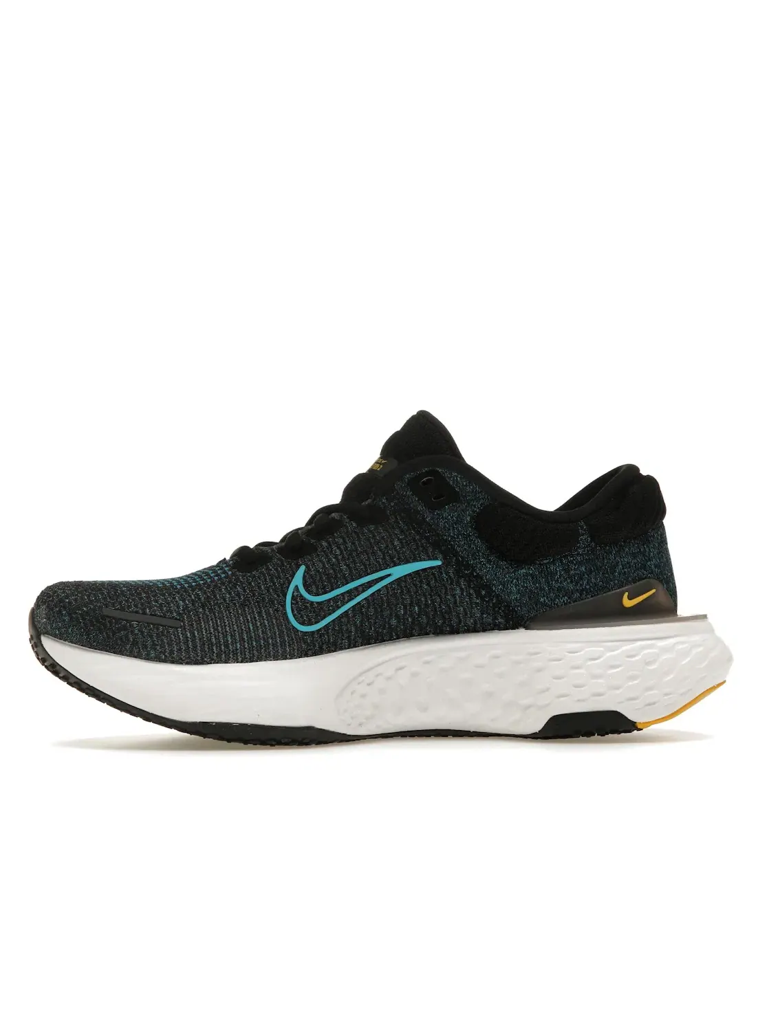 Мужские кроссовки для бега с амортизацией Nike ZoomX Invincible Run Flyknit 2 — изображение 3 из 4, черный/синий/синий/белый