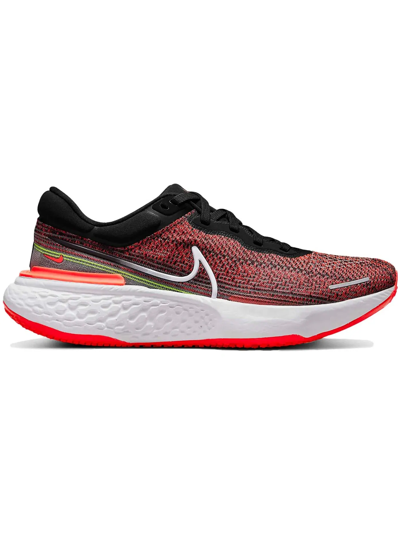 Мужские кроссовки для бега с длинным рукавом Nike ZoomX Invincible Run Flyknit Nike — изображение 1 из 1, черный/яркий//белый
