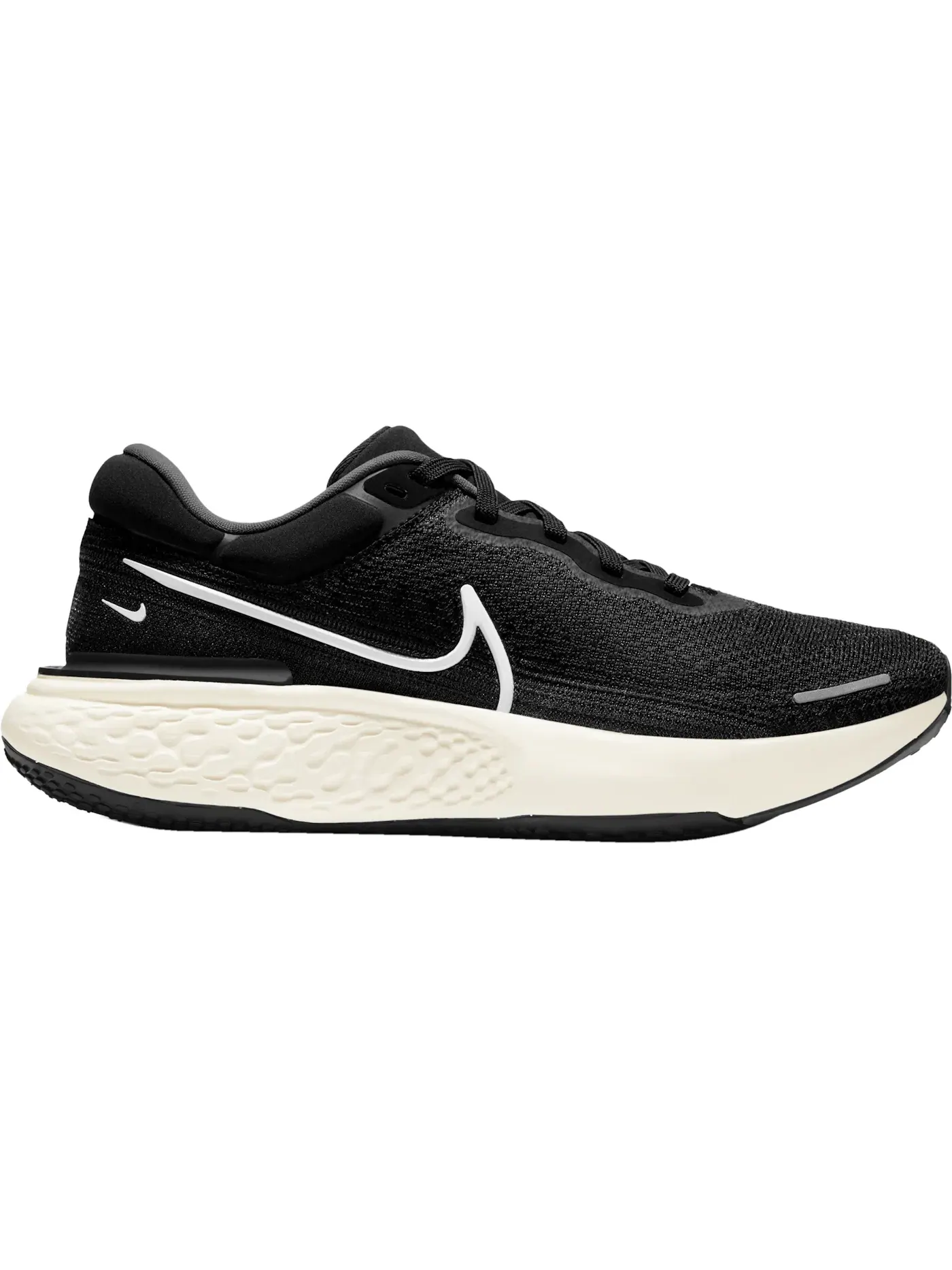 Мужские кроссовки для бега с амортизацией Nike ZoomX Invincible Run Flyknit — изображение 1 из 1, черный/серый//белый