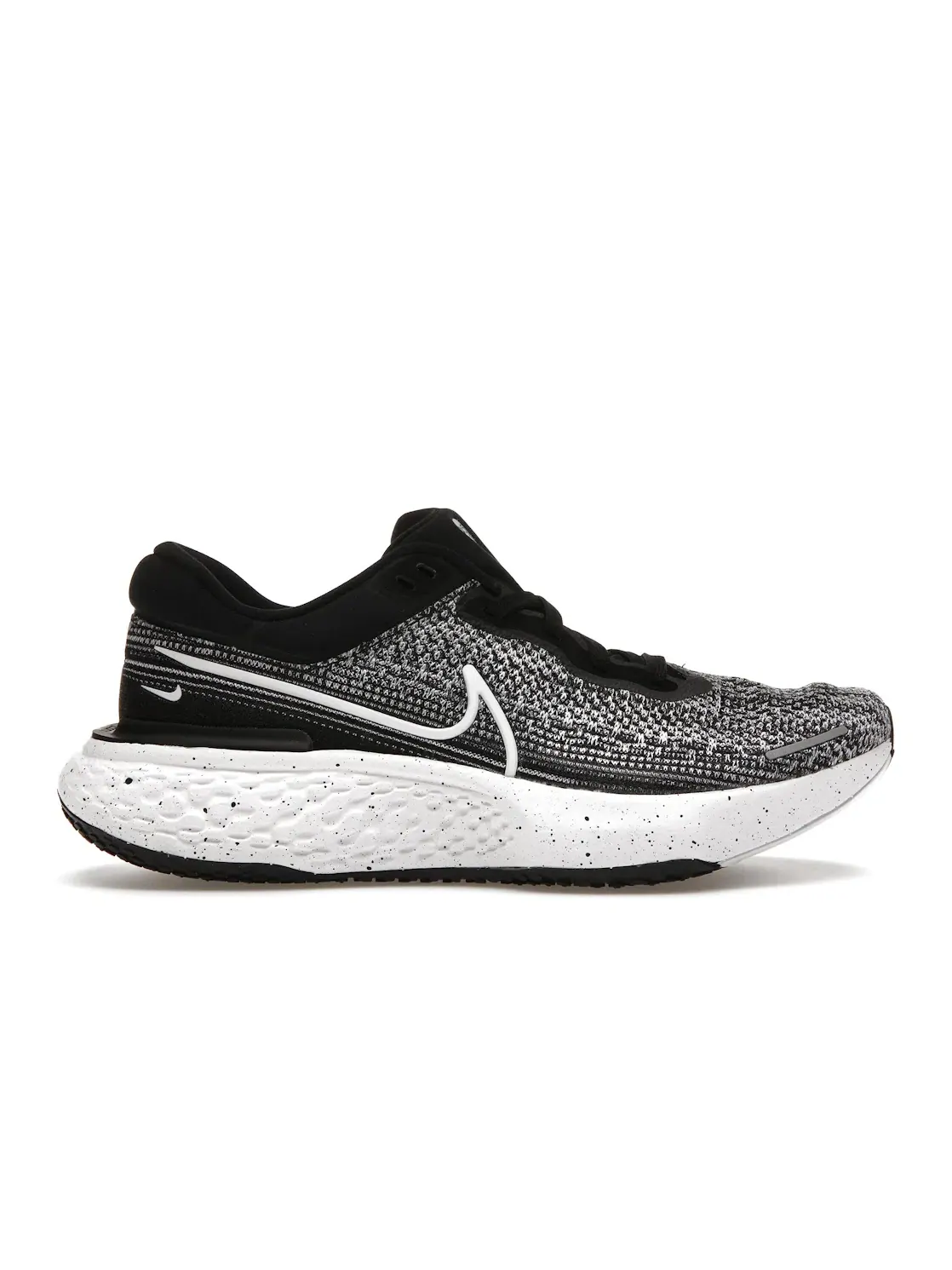 Мужские кроссовки для бега с амортизацией Nike ZoomX Invincible Run Flyknit — изображение 1 из 4, белый/черный/белый