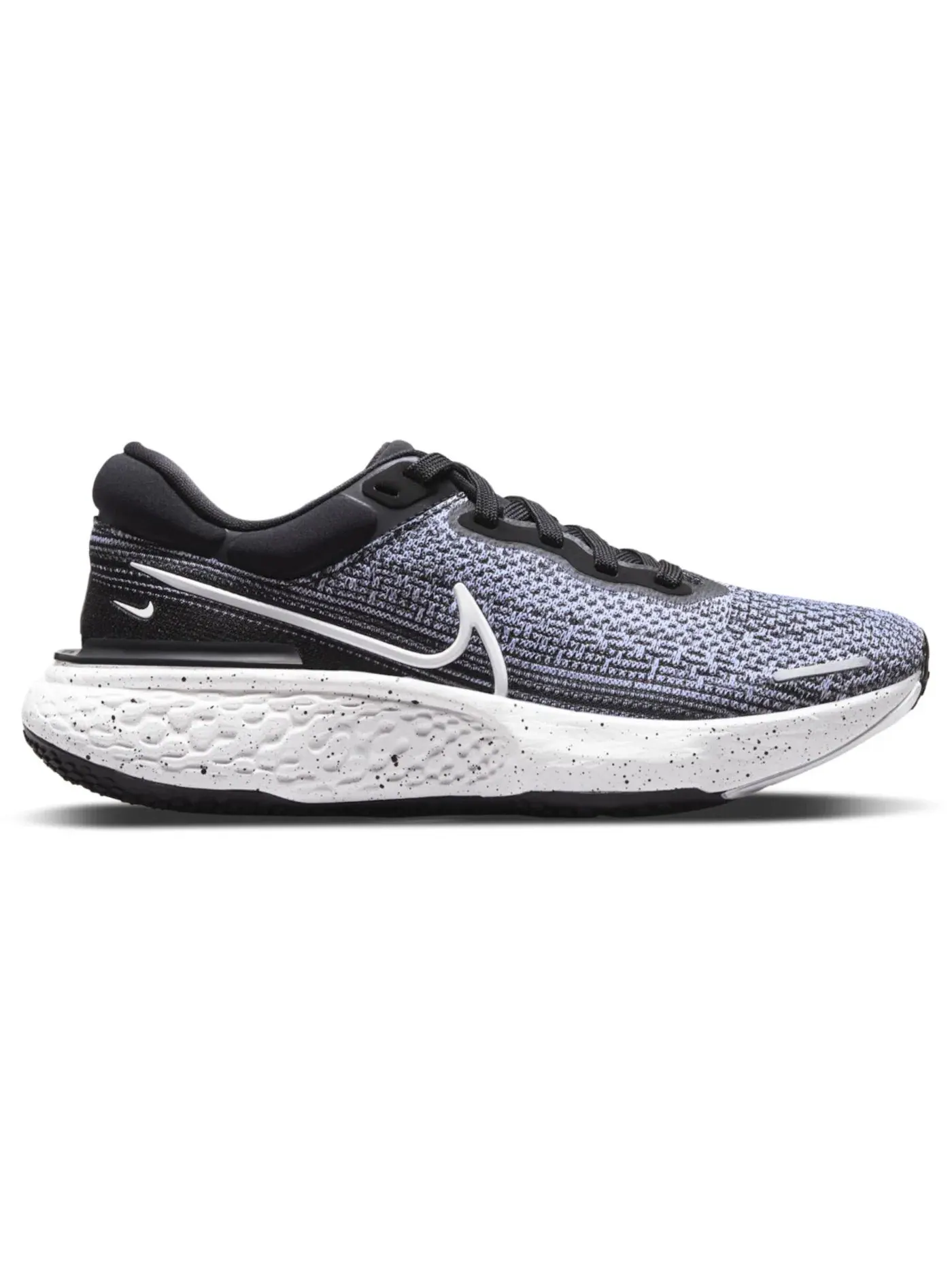 Женские кроссовки для бега с амортизацией Nike ZoomX Invincible Run Flyknit — изображение 1 из 1, белый/черный/белый