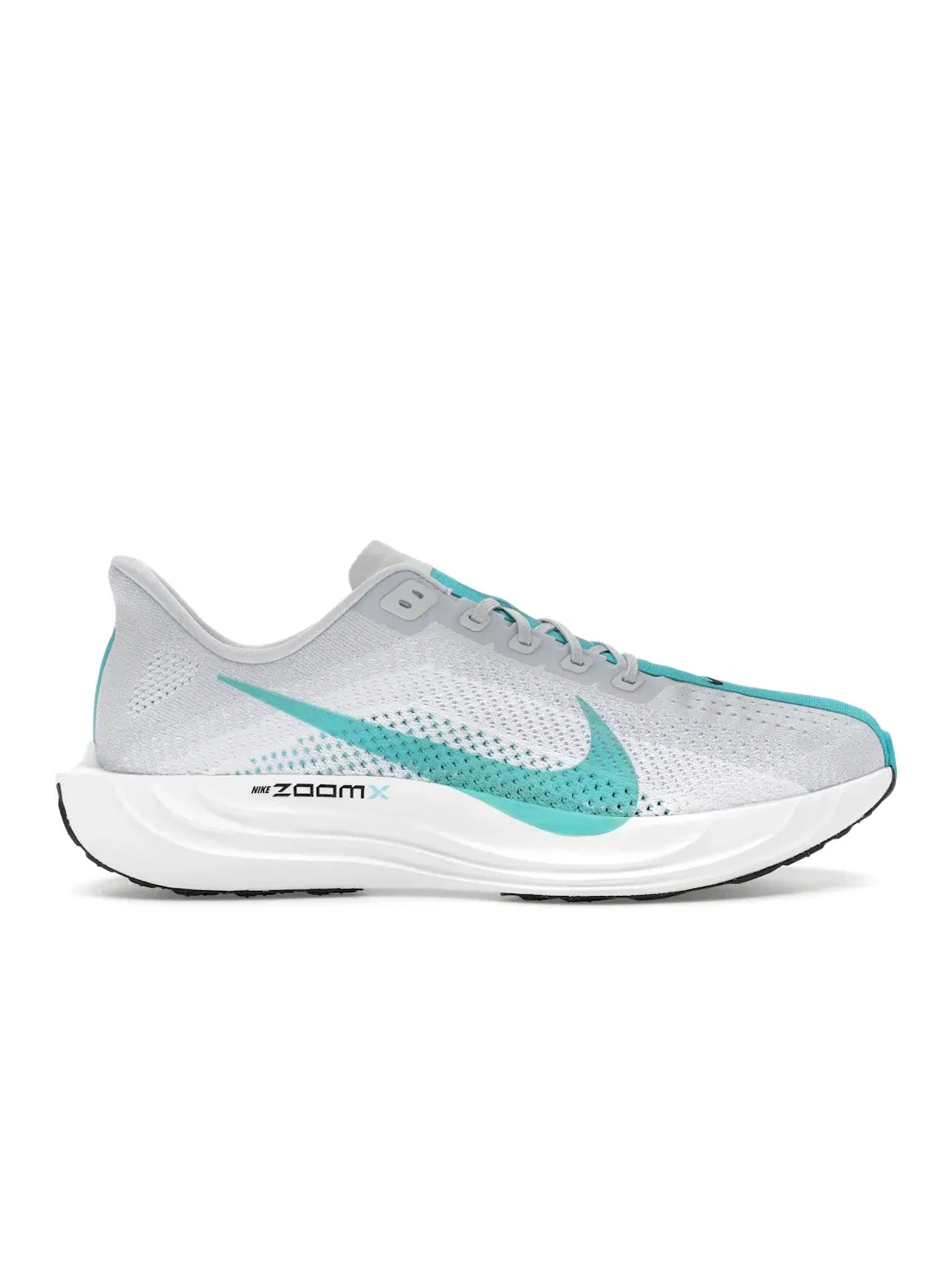 Мужские кроссовки беговые Nike ZoomX Pegasus Plus Nike — изображение 1 из 4, платиновый/белый/черный