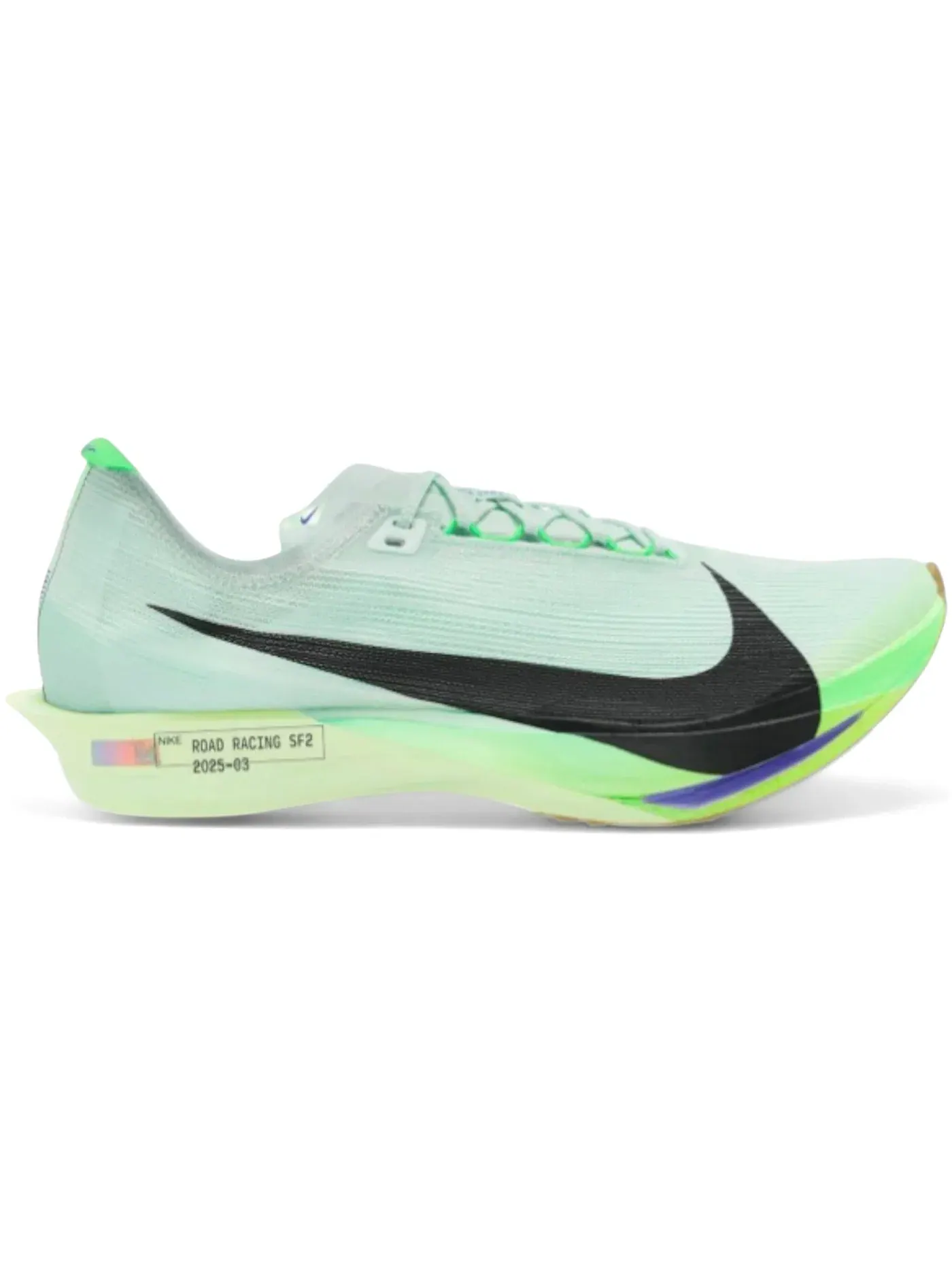 Мужские кроссовки для бега Nike ZoomX StreakFly 2 — изображение 1 из 1, зеленый///черный