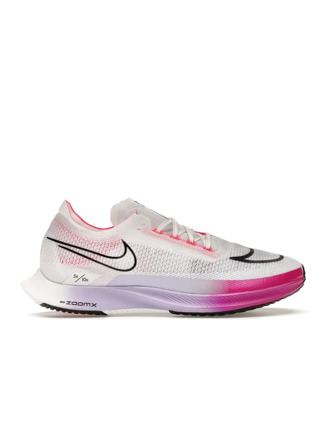 Мужские кроссовки для бега с пеноматериалом ZoomX Nike ZoomX StreakFly — изображение 1 из 4, белый//фиолетовый/черный