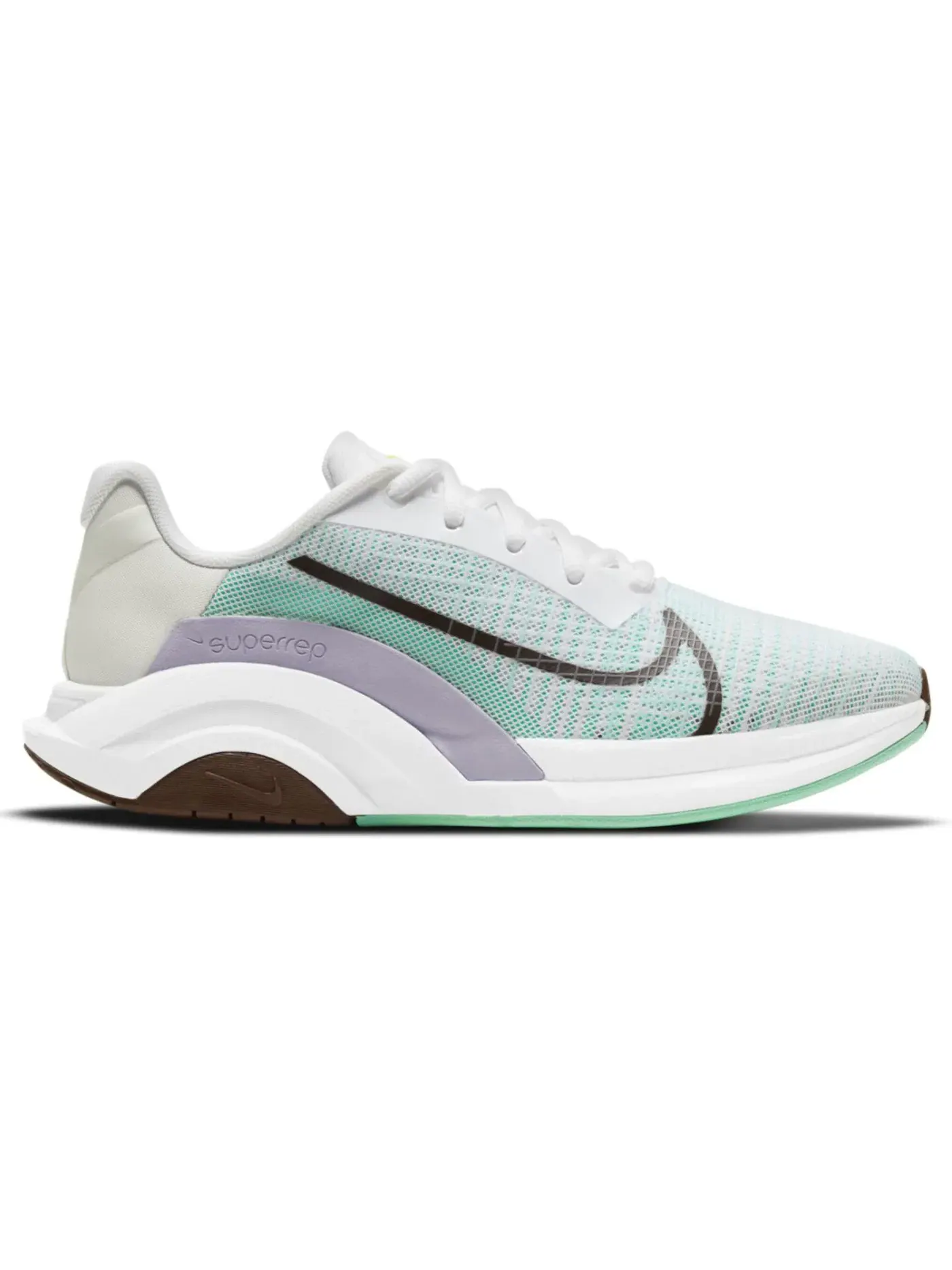 Женские кроссовки для бега Nike ZoomX Superrep Surge — изображение 1 из 1, белый/зеленый