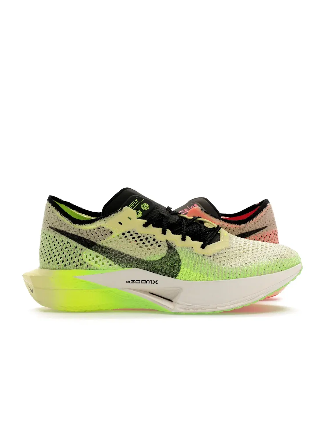 Мужские кроссовки для бега с высокими характеристиками Nike ZoomX Vaporfly 3 — изображение 1 из 4, зеленый черный