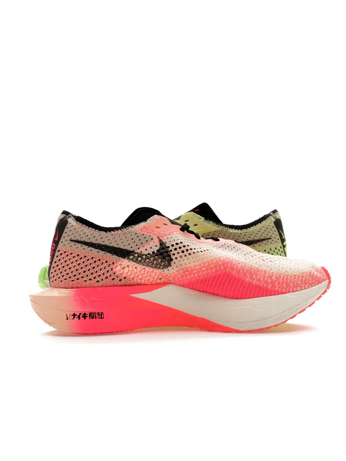 Мужские кроссовки для бега с высокими характеристиками Nike ZoomX Vaporfly 3 — изображение 3 из 4, зеленый черный