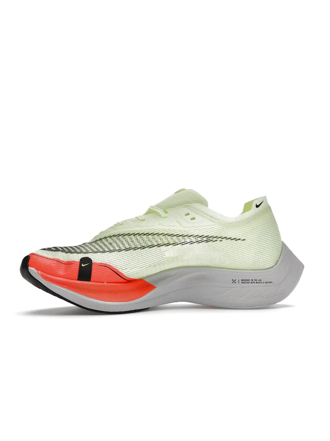 Мужские кроссовки для бега с пеноматериалом ZoomX Nike ZoomX Vaporfly Next% 2 — изображение 3 из 4, оранжевый//черный