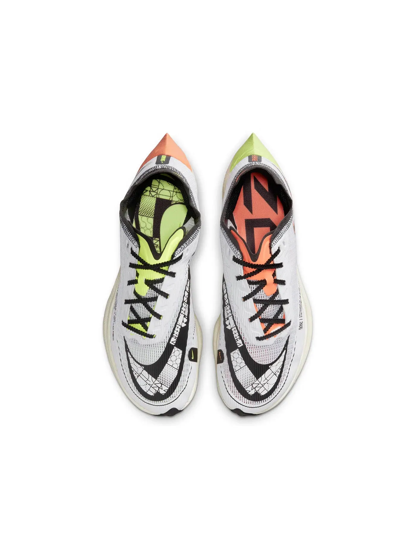 Женские кроссовки для бега с пеноматериалом ZoomX Nike ZoomX Vaporfly Next% 2 — изображение 2 из 3, белый//зеленый/черный