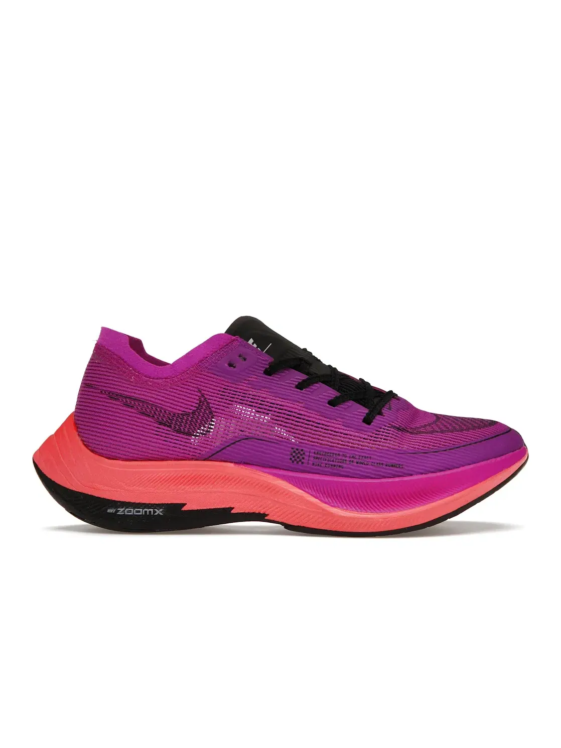 Женские кроссовки для бега с пеной ZoomX Nike ZoomX Vaporfly Next% 2 — изображение 1 из 4, фиолетовый/черный--серый