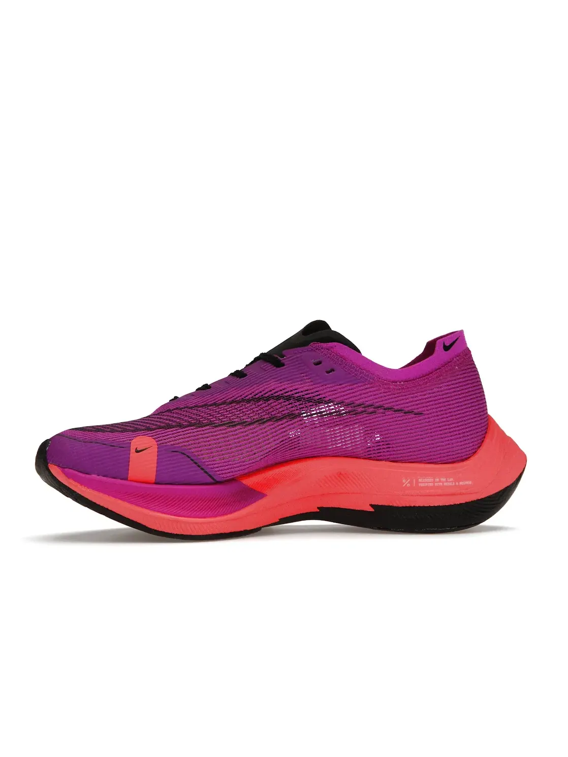 Женские кроссовки для бега с пеной ZoomX Nike ZoomX Vaporfly Next% 2 — изображение 3 из 4, фиолетовый/черный--серый