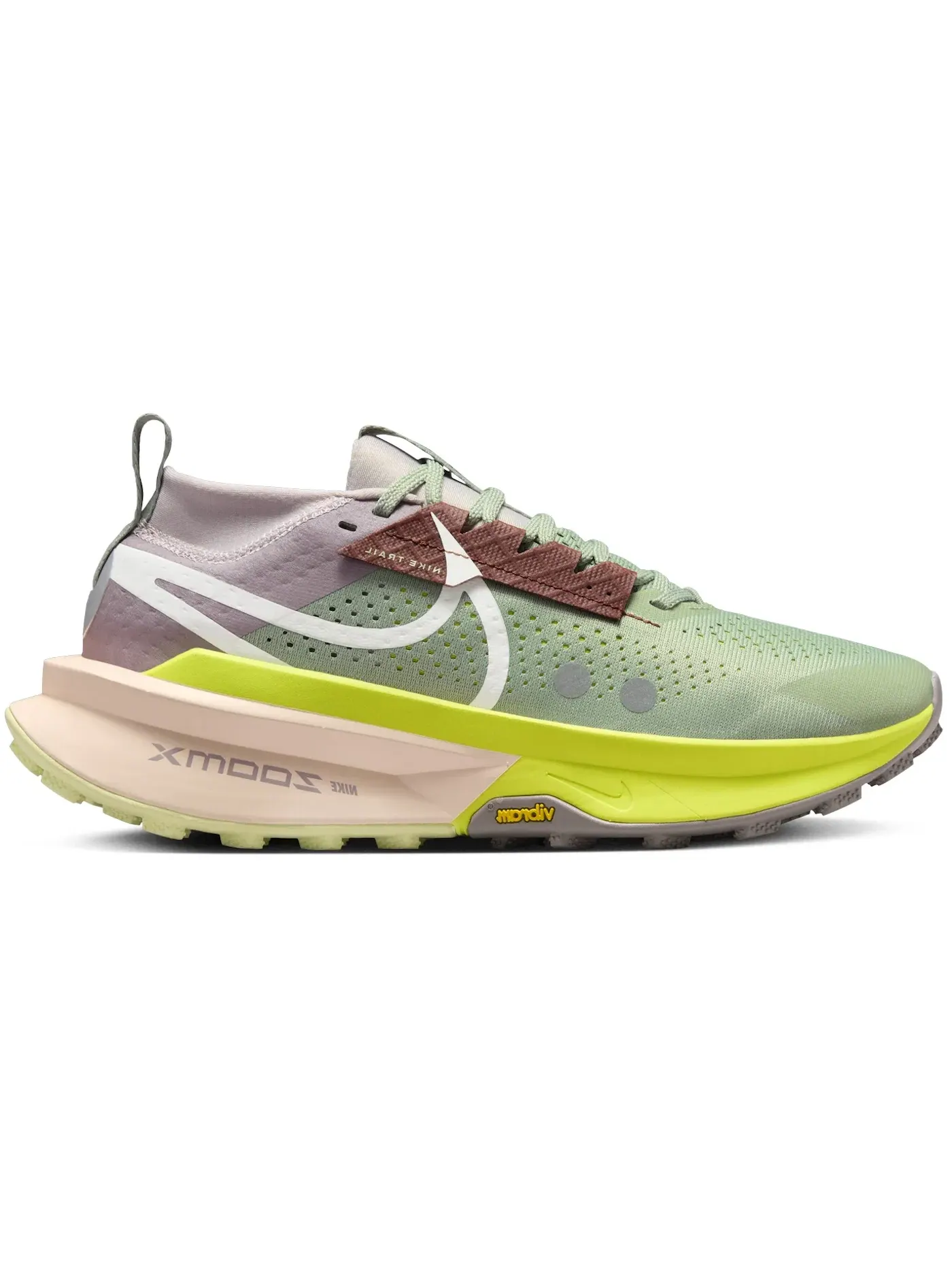 Женские кроссовки для бега Nike ZoomX Zegama 2, Jade Horizon Cyber Crimson Tint Sail — изображение 1 из 1