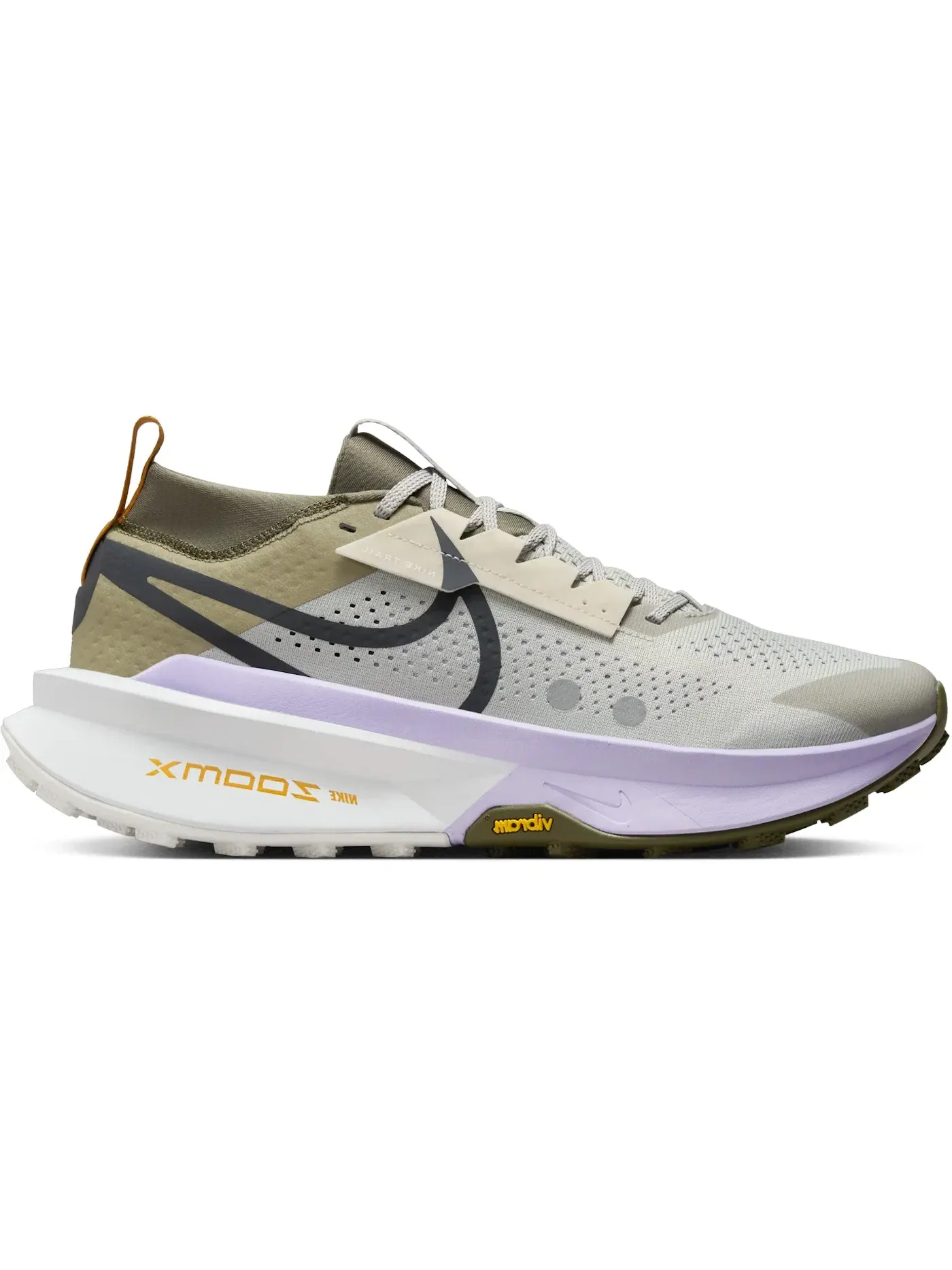 Мужские кроссовки для бега Nike ZoomX Zegama 2 — изображение 1 из 1, светлый/зеленый