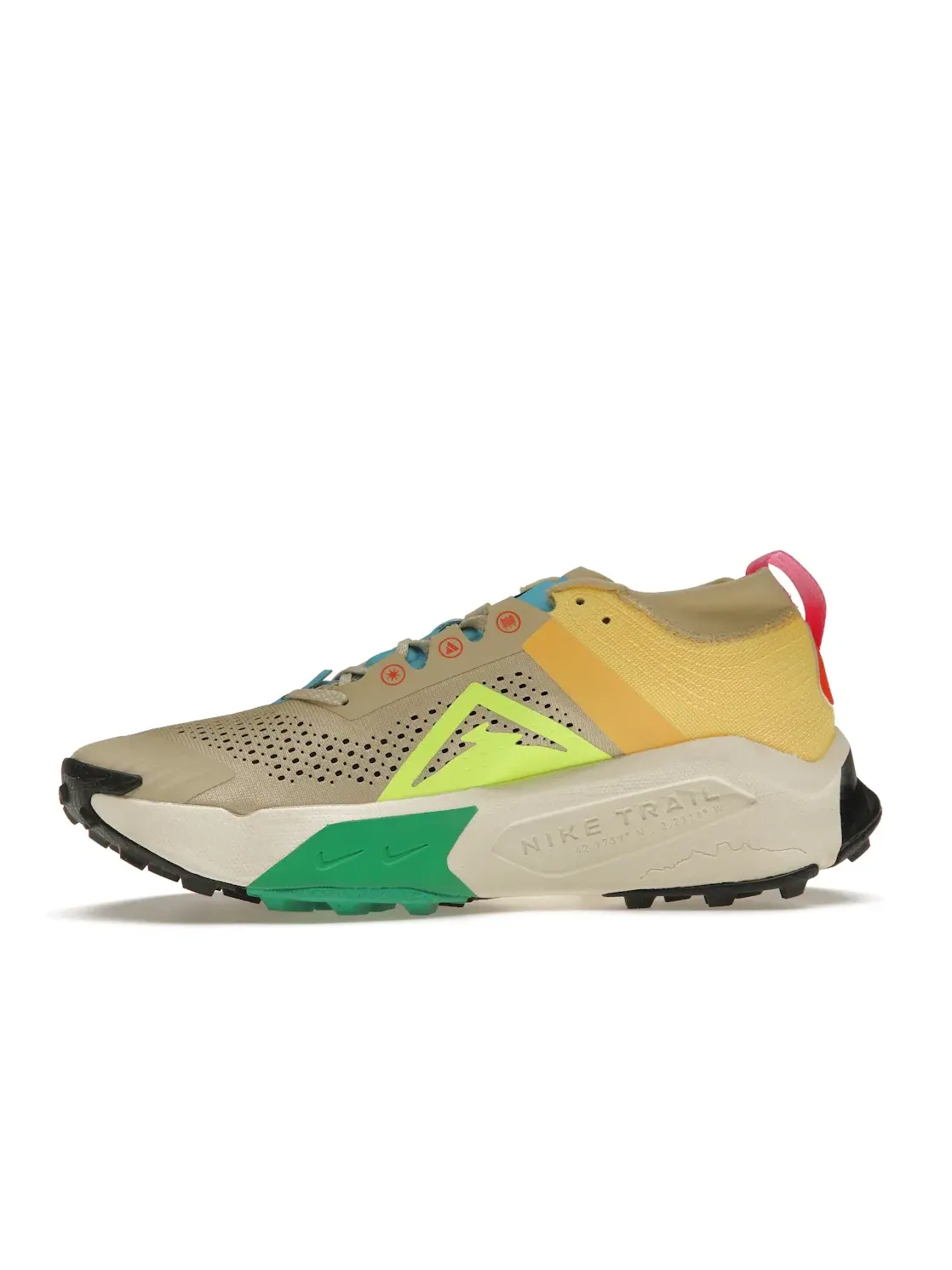 Мужские кроссовки для бега по пересеченной местности Nike ZoomX Zegama Trail — изображение 3 из 4, золотистый
