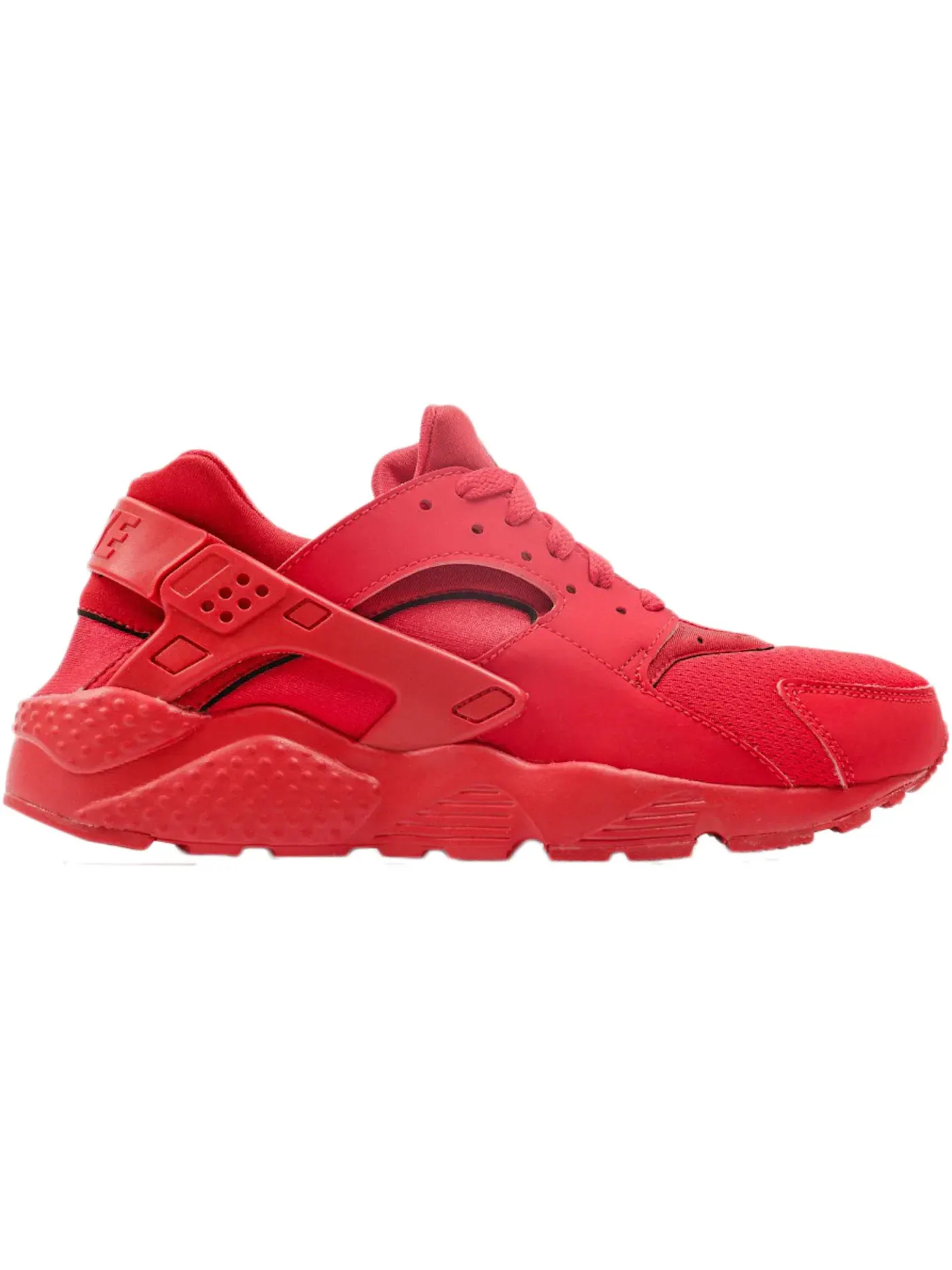 Детские кроссовки с верхом из кожи и неопрена Nike Air Huarache — изображение 1 из 1, красный/красный-красный