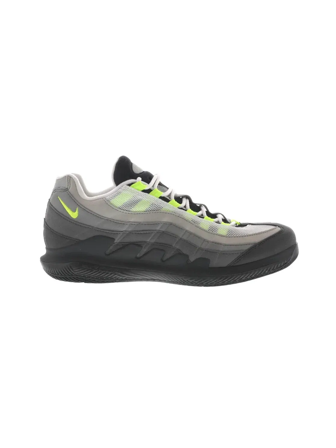 Мужские теннисные кроссовки с дизайном Air Max 95 Nike Court Vapor RF — изображение 1 из 4, черный/-оранжевый-синий
