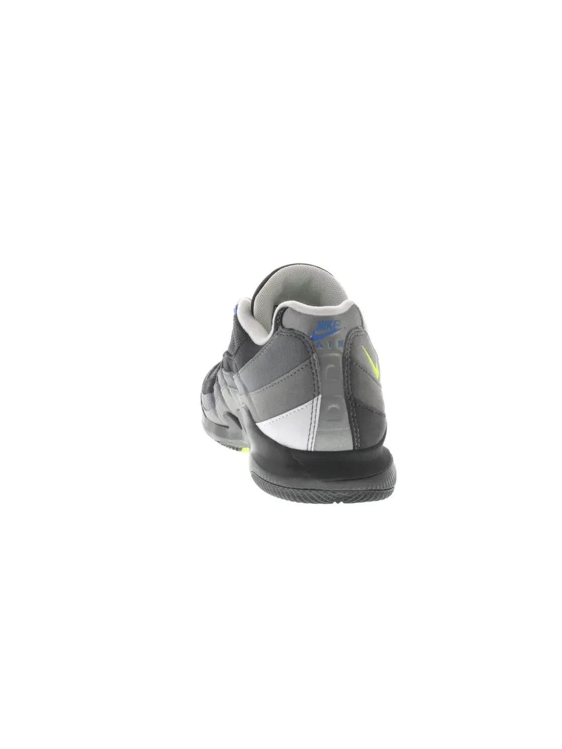Мужские теннисные кроссовки с дизайном Air Max 95 Nike Court Vapor RF — изображение 4 из 4, черный/-оранжевый-синий