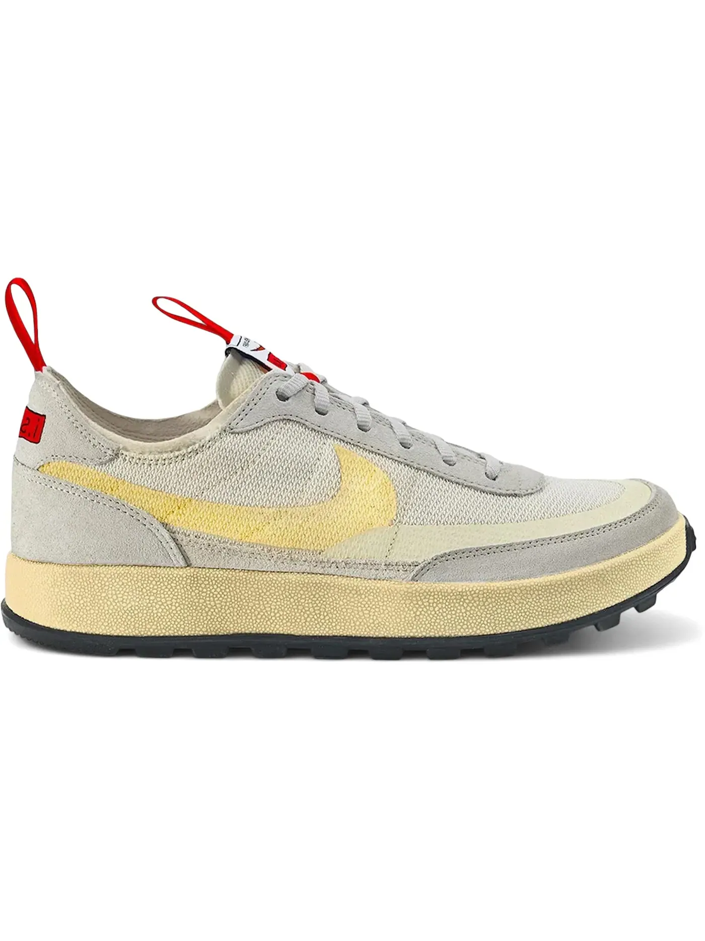 Женские кроссовки с принтом NikeCraft General Purpose Shoe Nike — изображение 1 из 1, серый/желтый/красный