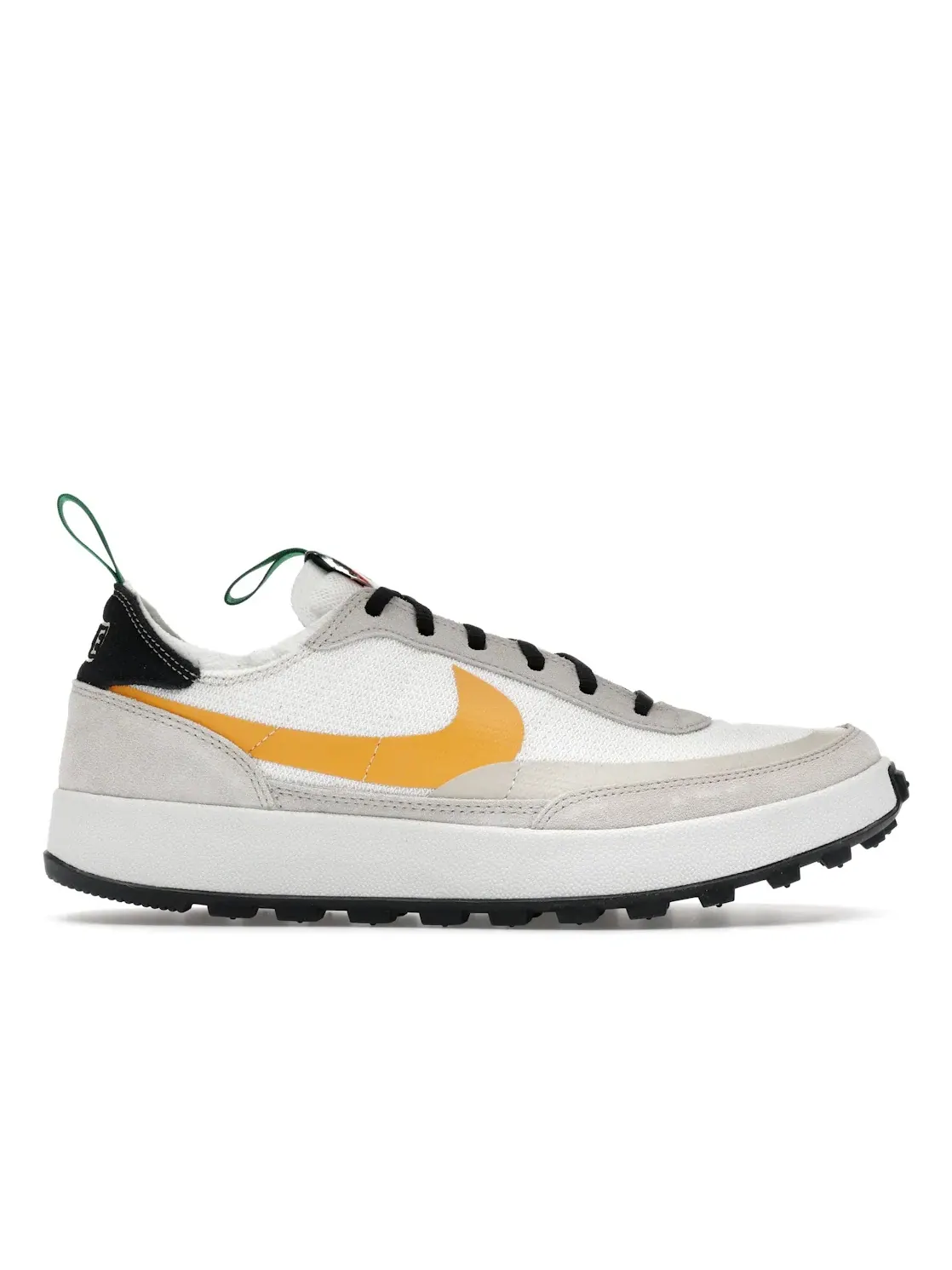 Женские кроссовки повседневные NikeCraft General Purpose Shoe Nike — изображение 1 из 4, белый/зеленый/золотистый