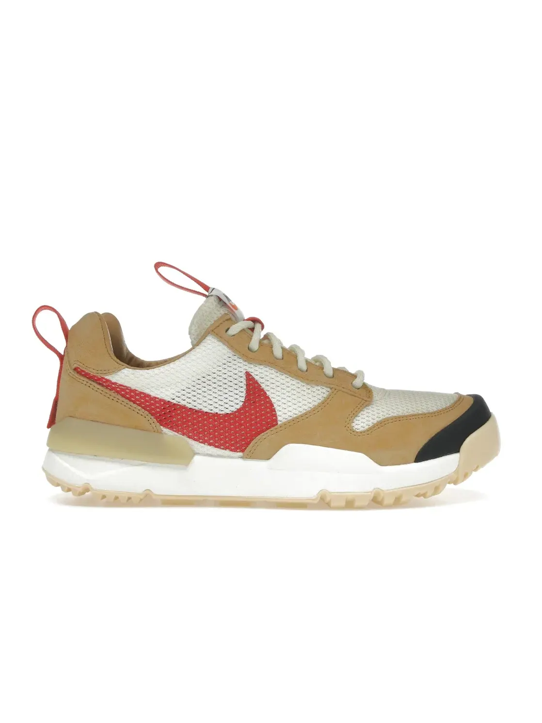 Мужские кроссовки Lifestyle NikeCraft Mars Yard Shoe 3.0 Tom Sachs Space Camp Nike — изображение 1 из 4, натуральный/красный