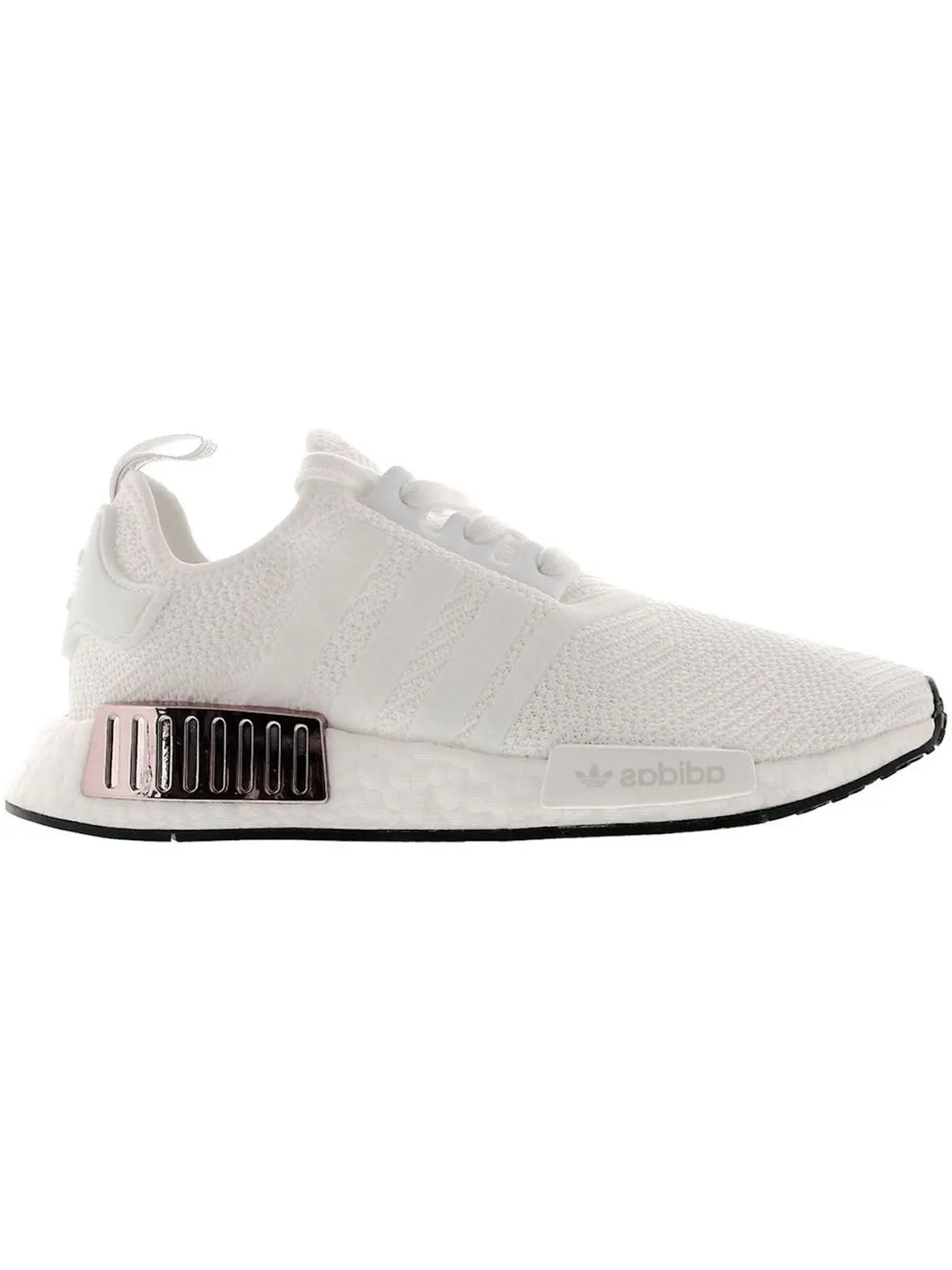 Женские кроссовки Lifestyle с металлическими вставками Adidas NMD R1 — изображение 1 из 1, белый белый черный