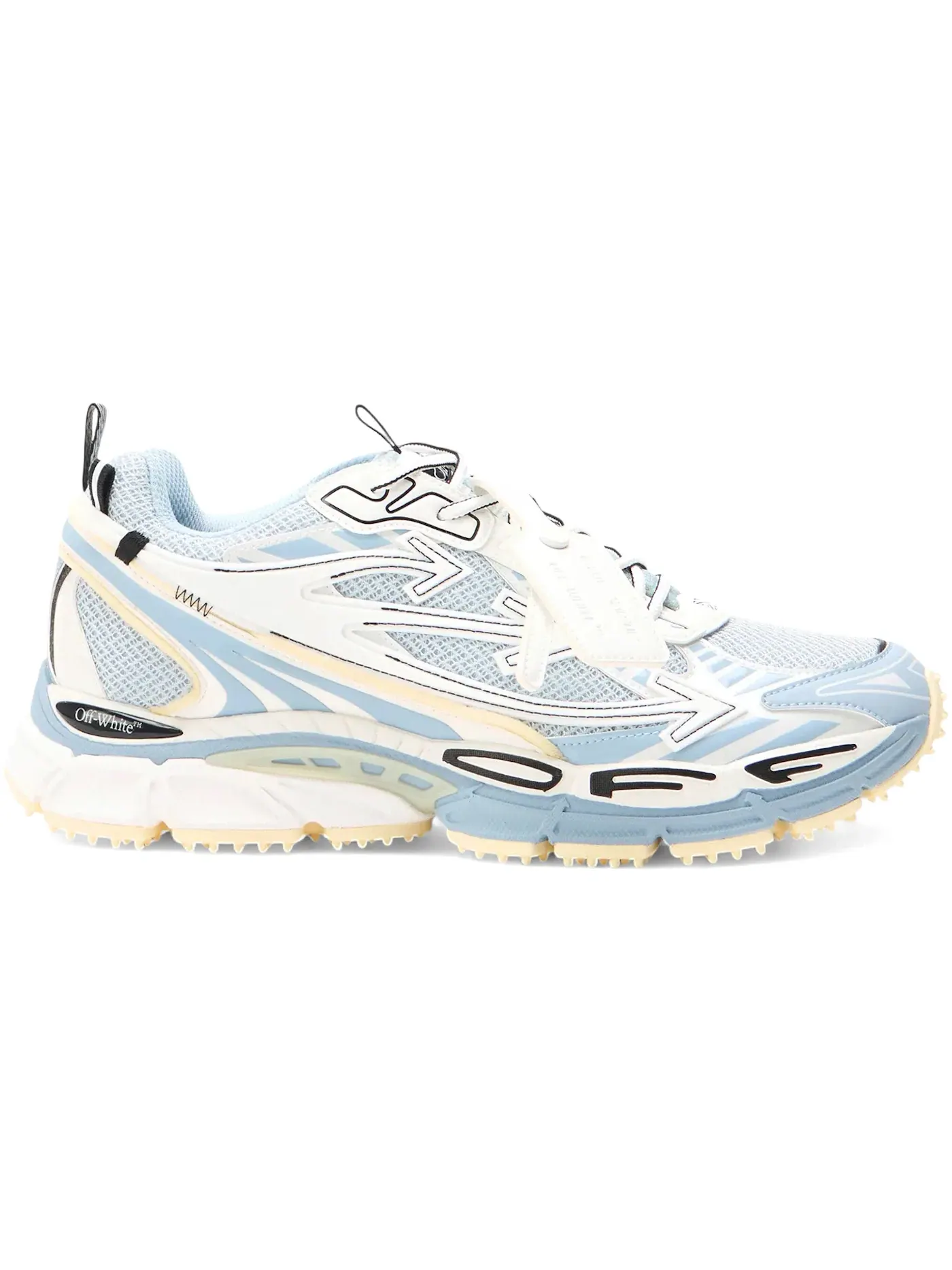 Мужские кроссовки OFF-WHITE Be Right Back — изображение 1 из 1, светлый серый/голубой