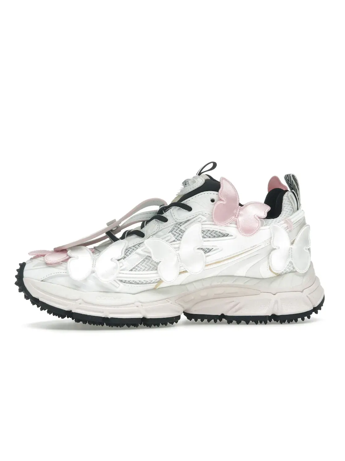 Женские кроссовки с принтом OFF-WHITE Be Right Back — изображение 3 из 4, розовый/белый
