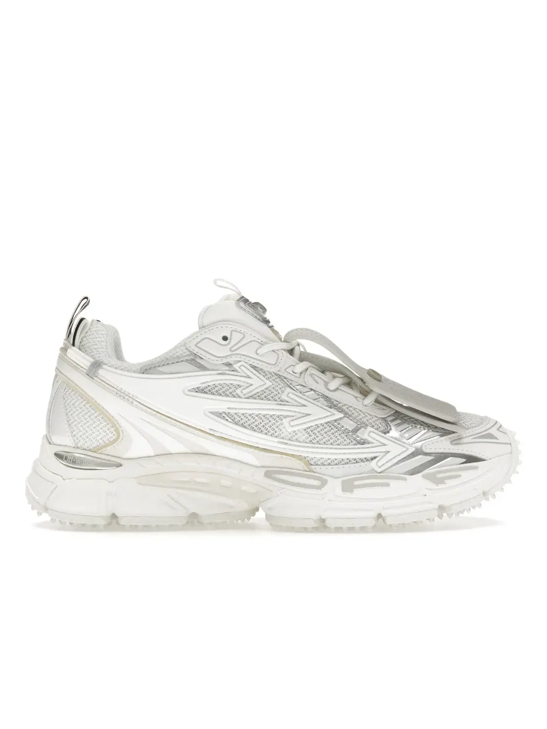 Мужские кроссовки с сетчатым верхом OFF-WHITE Be Right Back — изображение 1 из 4, белый/белый